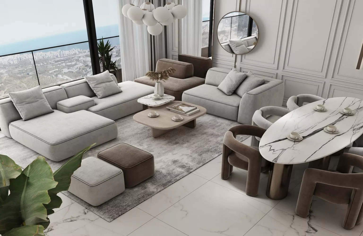 2+1 Daire Seçenekleri | Özdence Hill - Luxury Residence