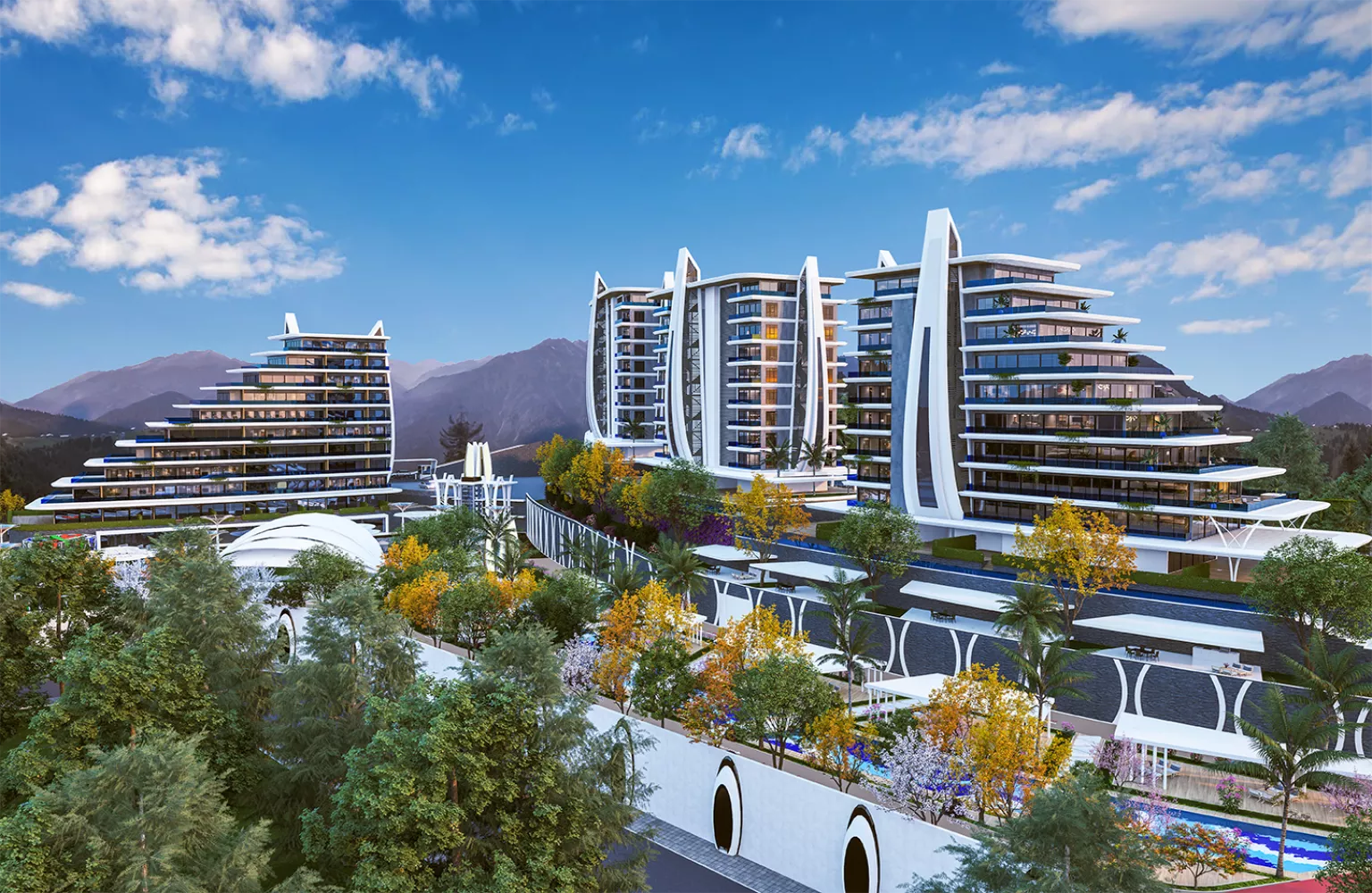 1+1 Daire Seçenekleri | Özdence Hill - Luxury Residence
