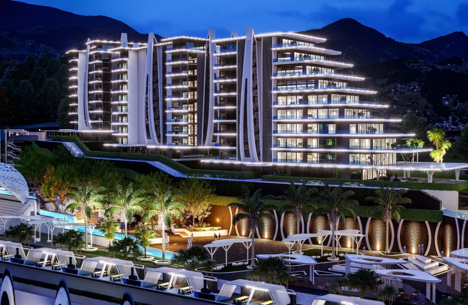 1+1 Daire Seçenekleri | Özdence Hill - Luxury Residence