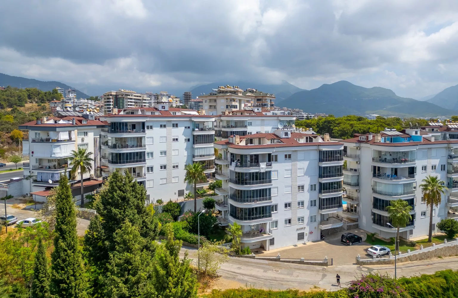 Cikcilli - Alanya'da satılık 2+1 taşınmaya hazır daire.