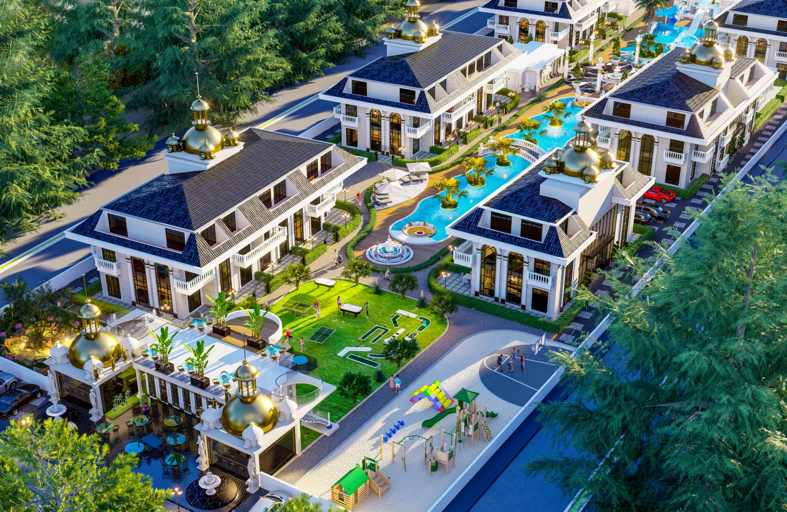 İncekum, Alanya'da deniz manzarasına sahip daireler