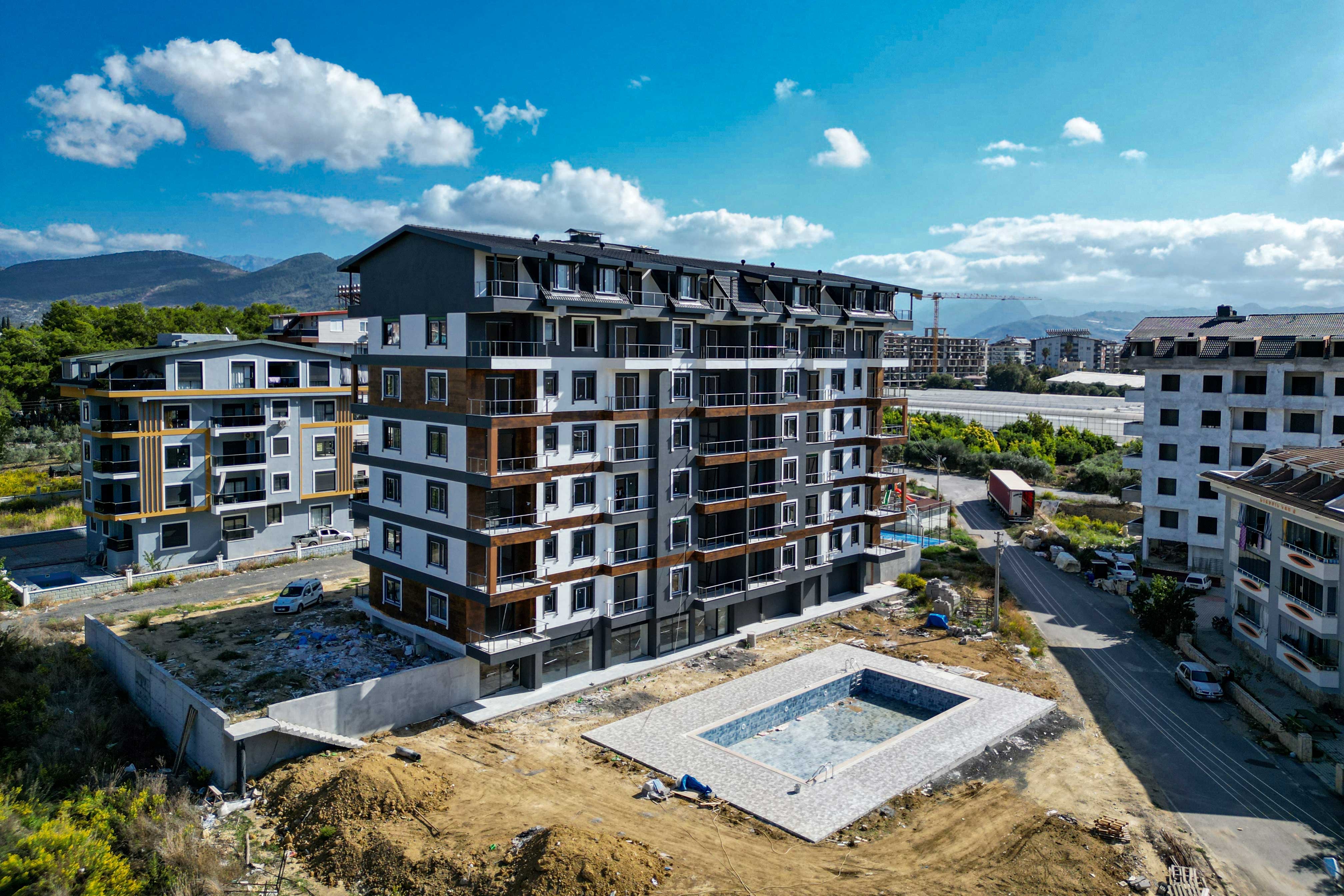 Özdence City Gazipaşa'da Satılık 1+1 ve 2+1 Daireler