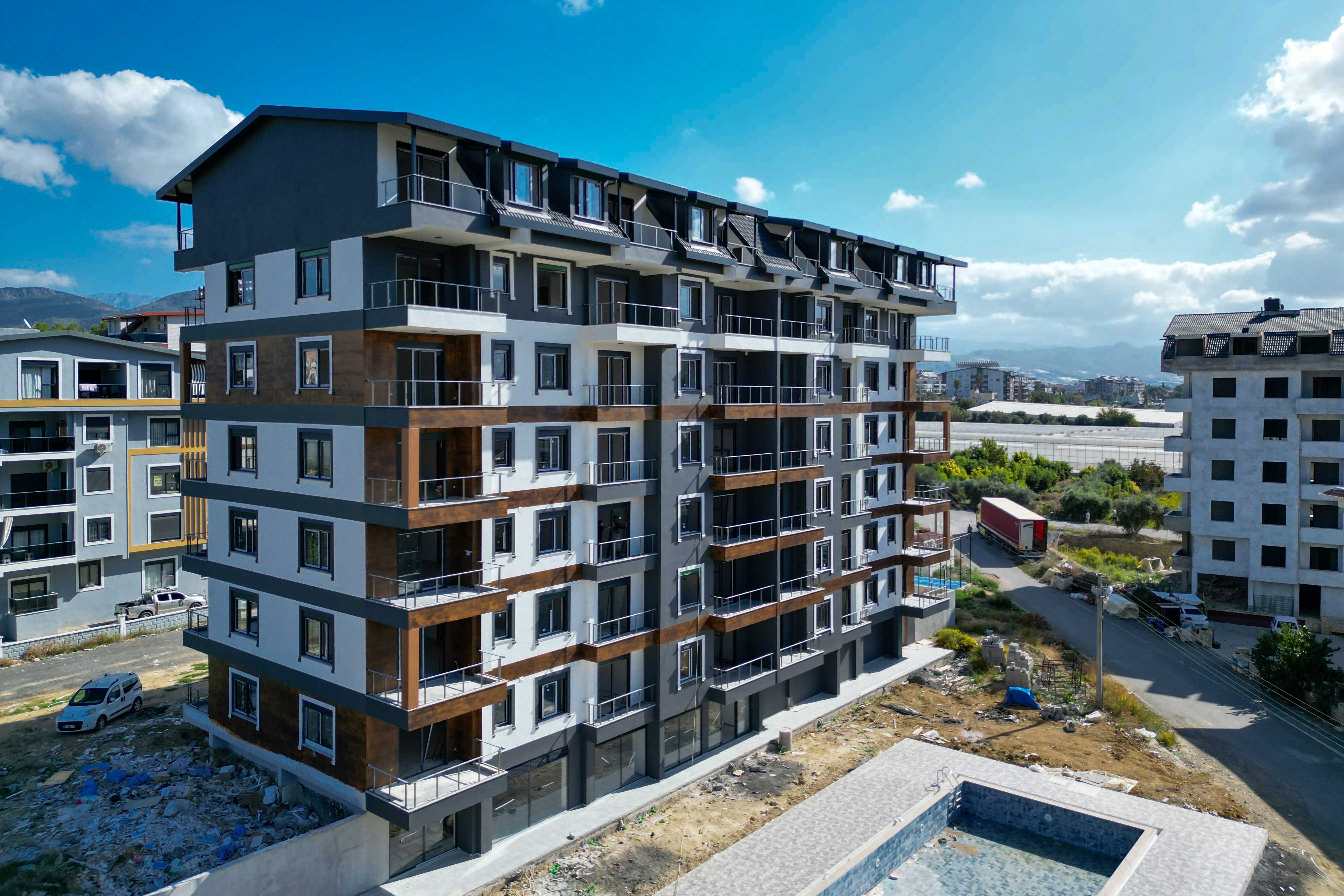 Özdence City Gazipaşa'da Satılık 1+1 ve 2+1 Daireler