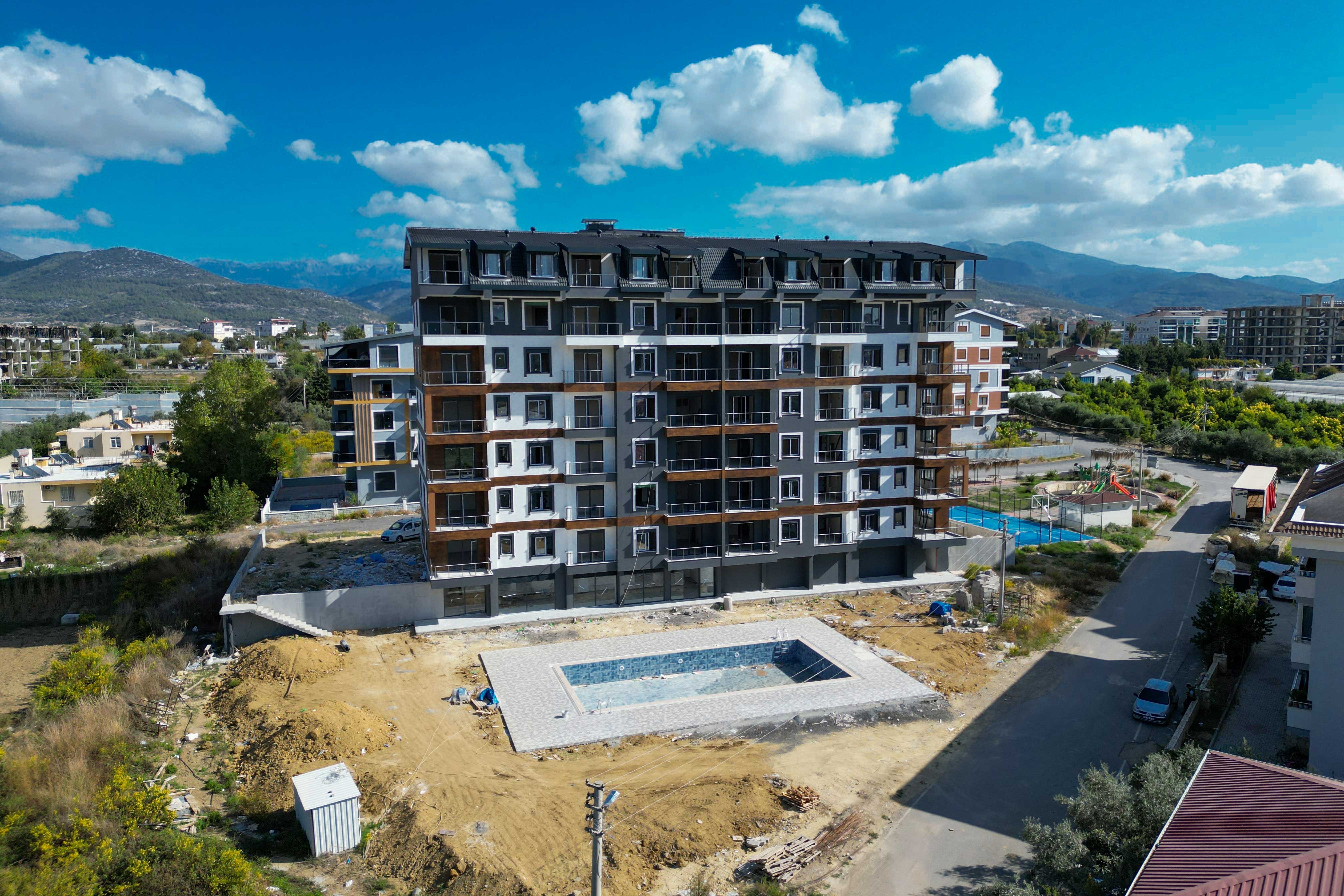 Özdence City Gazipaşa'da Satılık 1+1 ve 2+1 Daireler