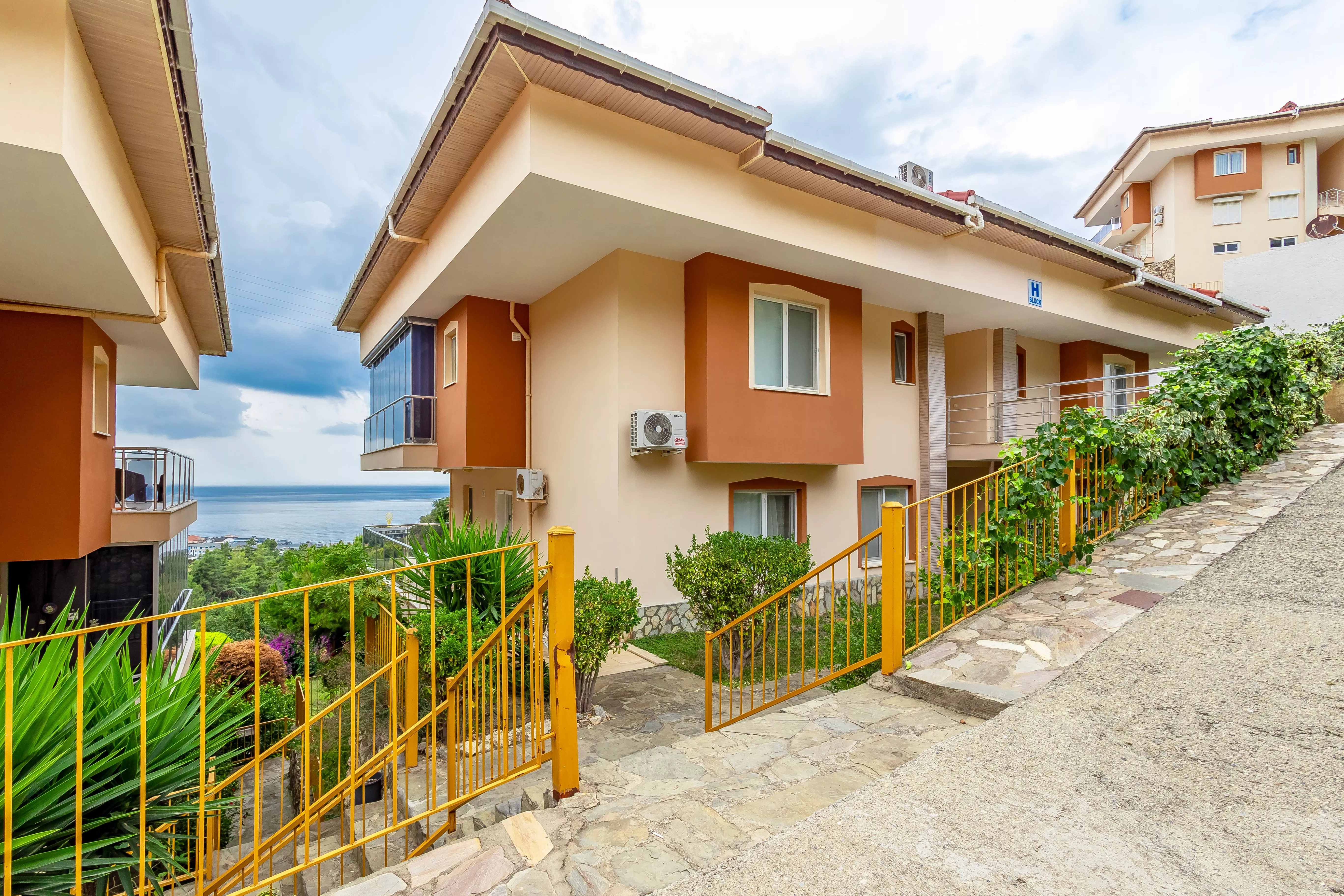 Satılık 3+2 Bahçe Dubleks – Alanya Kargıcak, Deniz Manzaralı