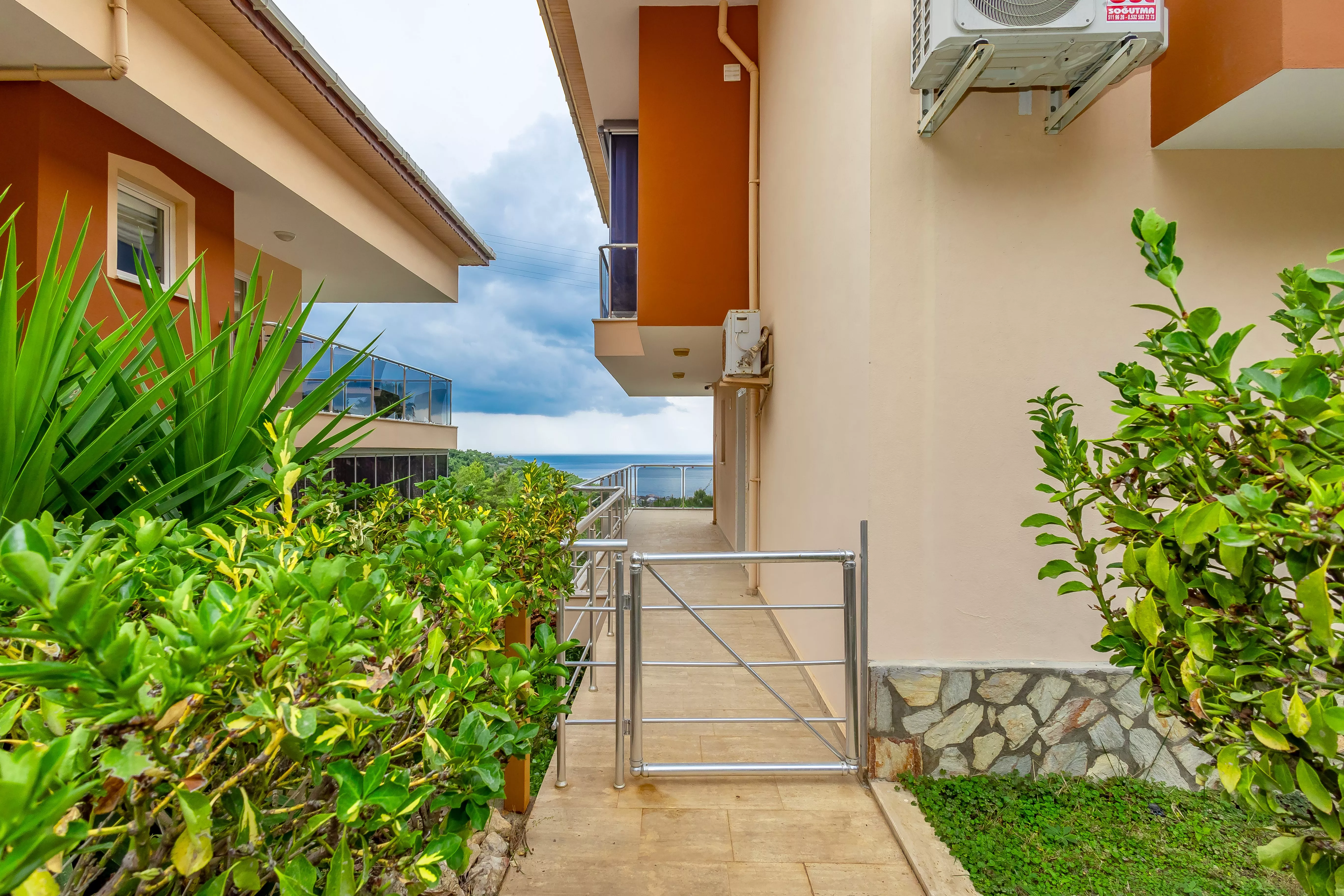 Satılık 3+2 Bahçe Dubleks – Alanya Kargıcak, Deniz Manzaralı