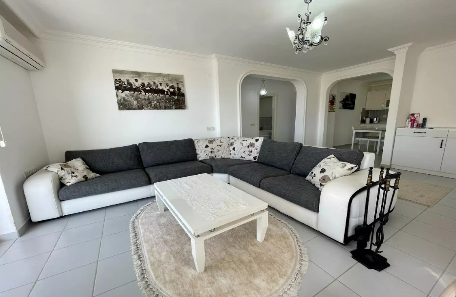 Gazipaşa'da Muhteşem Deniz Manzaralı Satılık 2+1 Daire