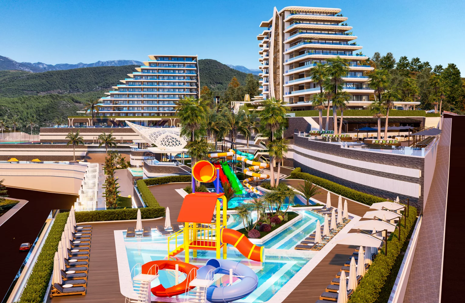 Ozdence Hill Luxury Residence премиум класса в Каргыджаке