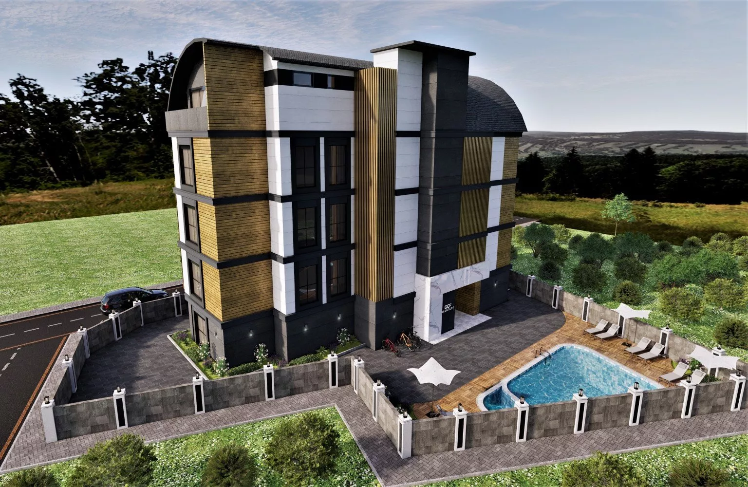 На продажу квартиры в Газипаше Алания.