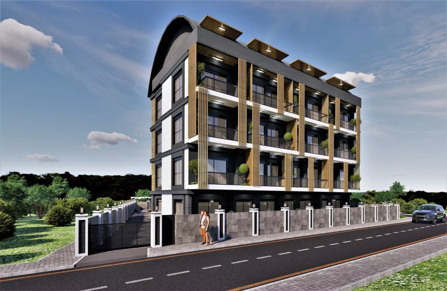 На продажу квартиры в Газипаше Алания.