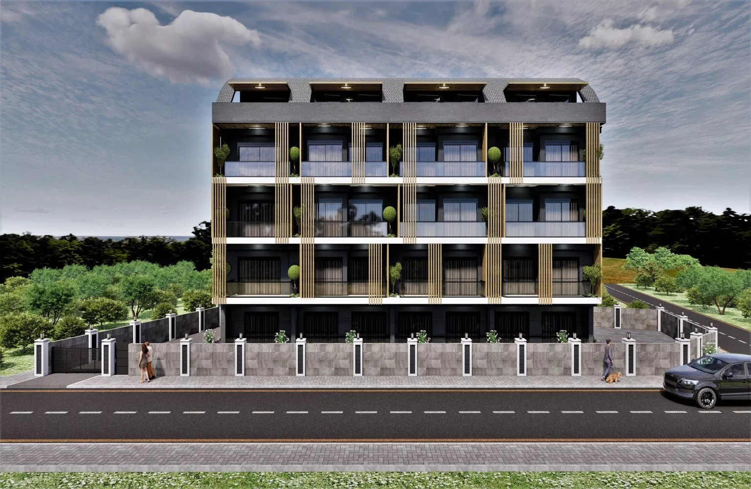 На продажу квартиры в Газипаше Алания.