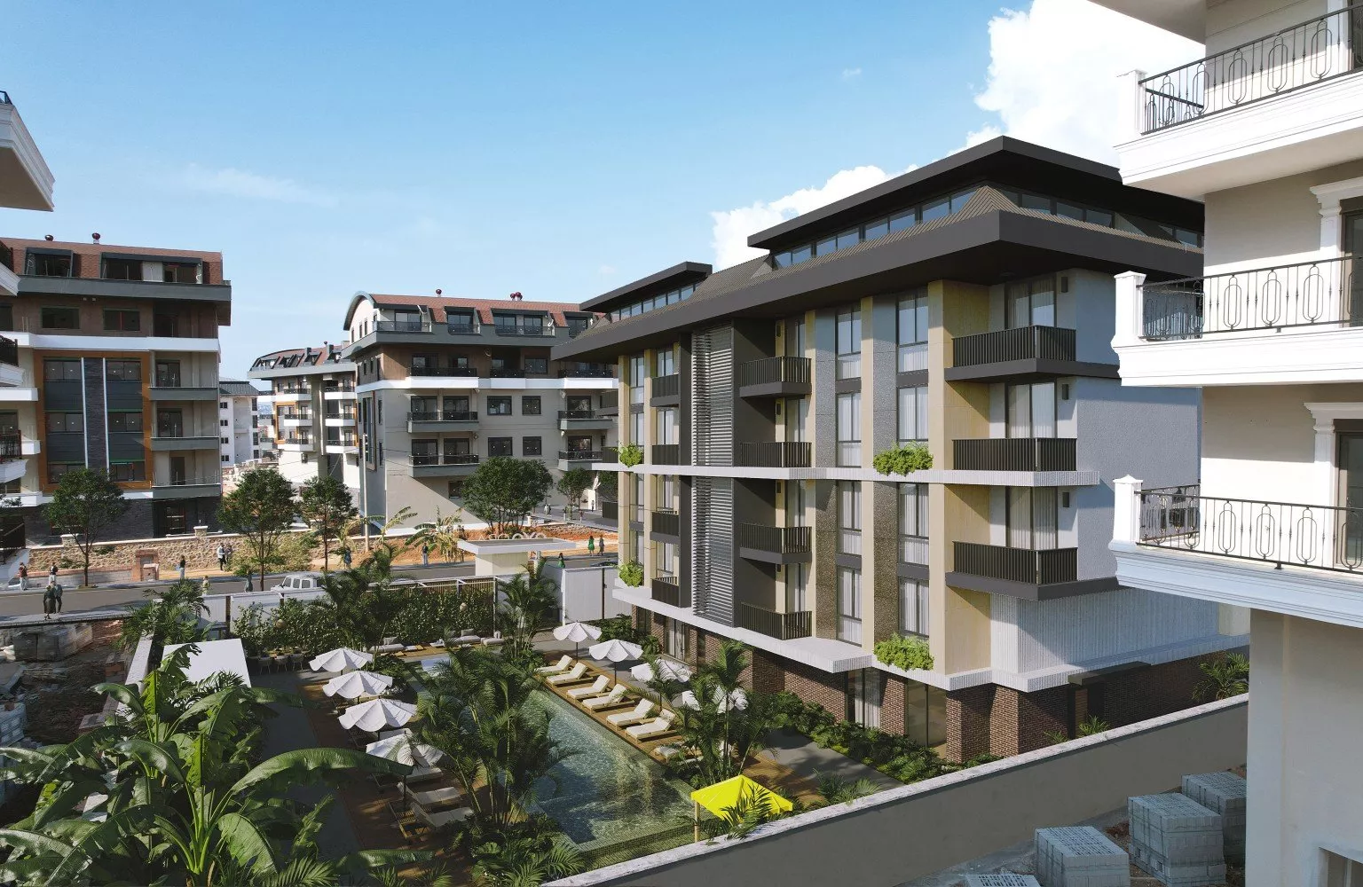 Oba, Alanya'da satılık daireler ve dubleksler.