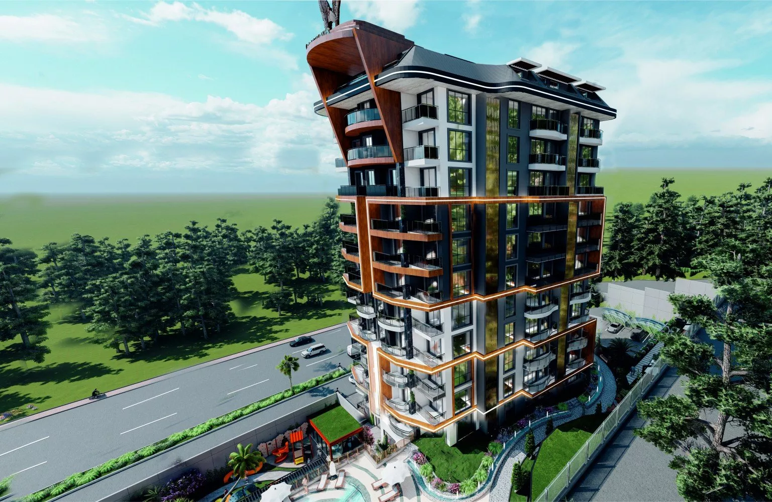 Yatırım fırsatı! Mahmutlar Alanya'da satılık yeni daireler.