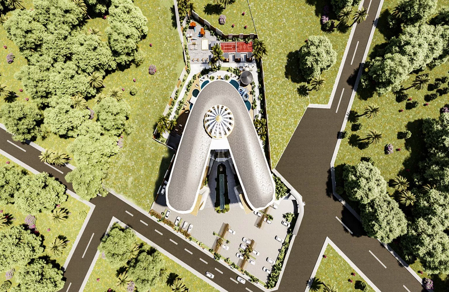 Antalya, Gazipaşa'da yeni konut binasında satılık daireler.