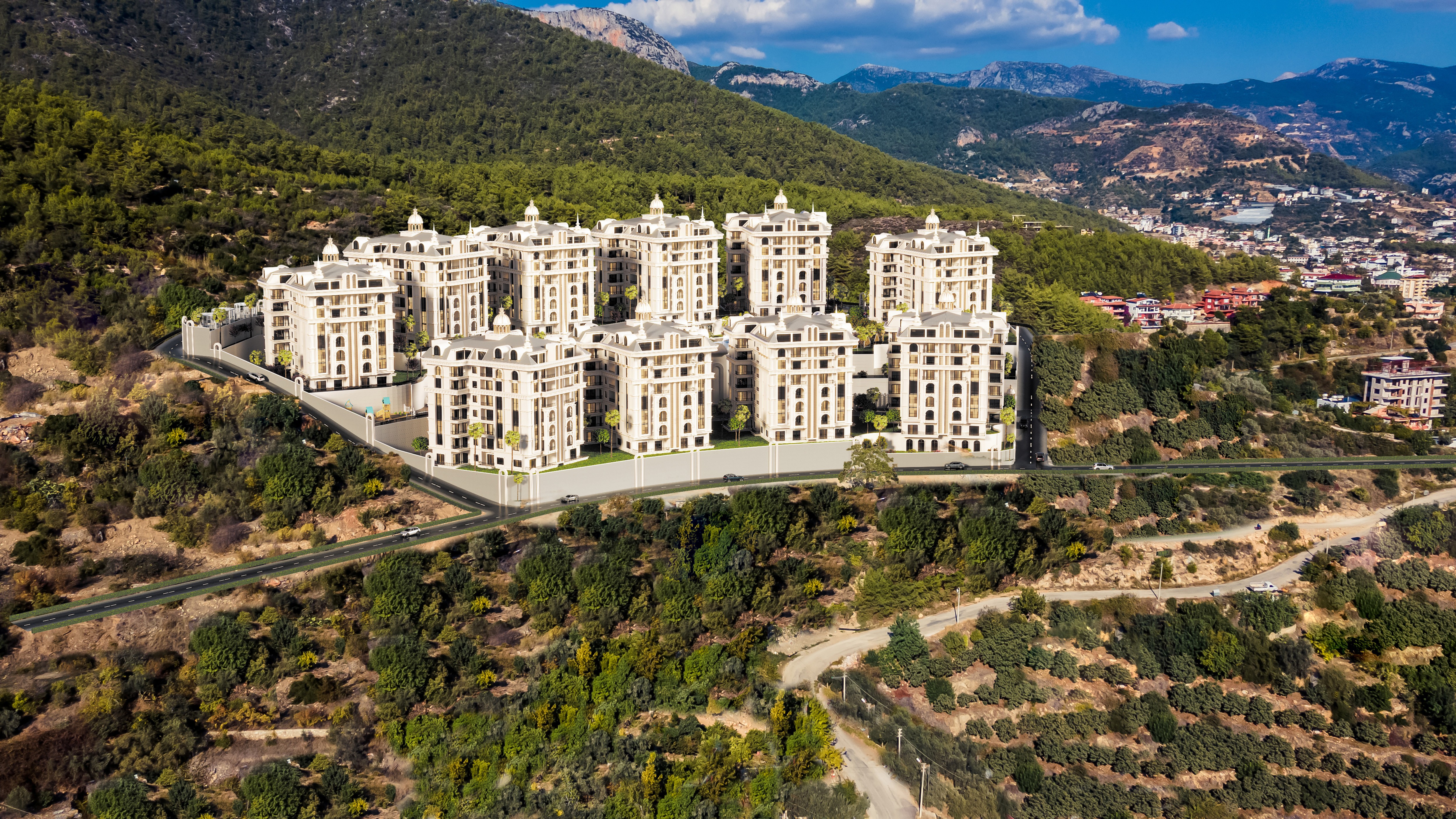 Meva City квартиры с беспроцентной рассрочкой в Алании.