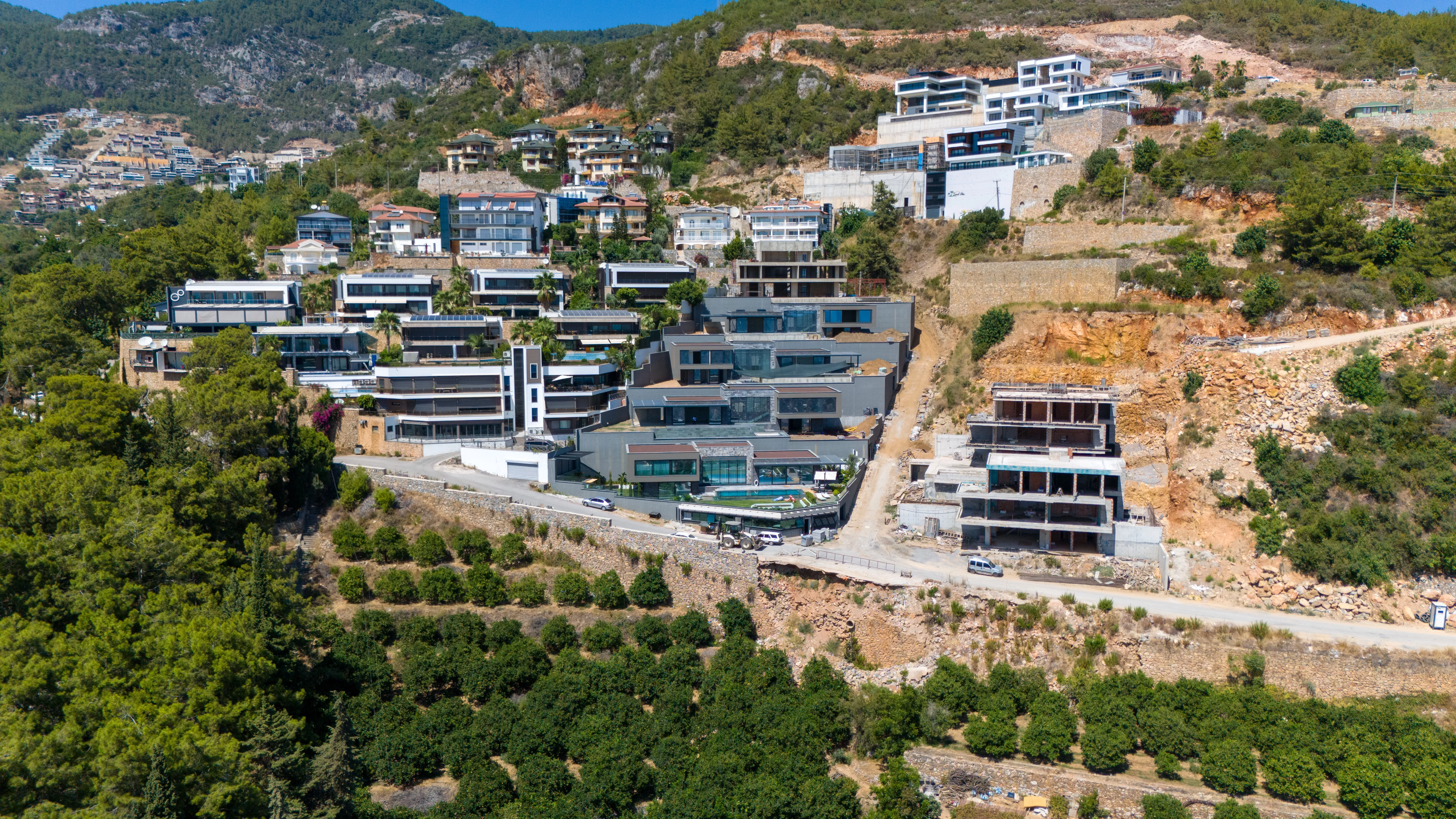 Traumhaus mit Panoramablick 4+1 Luxusvilla in Bektas, Alanya