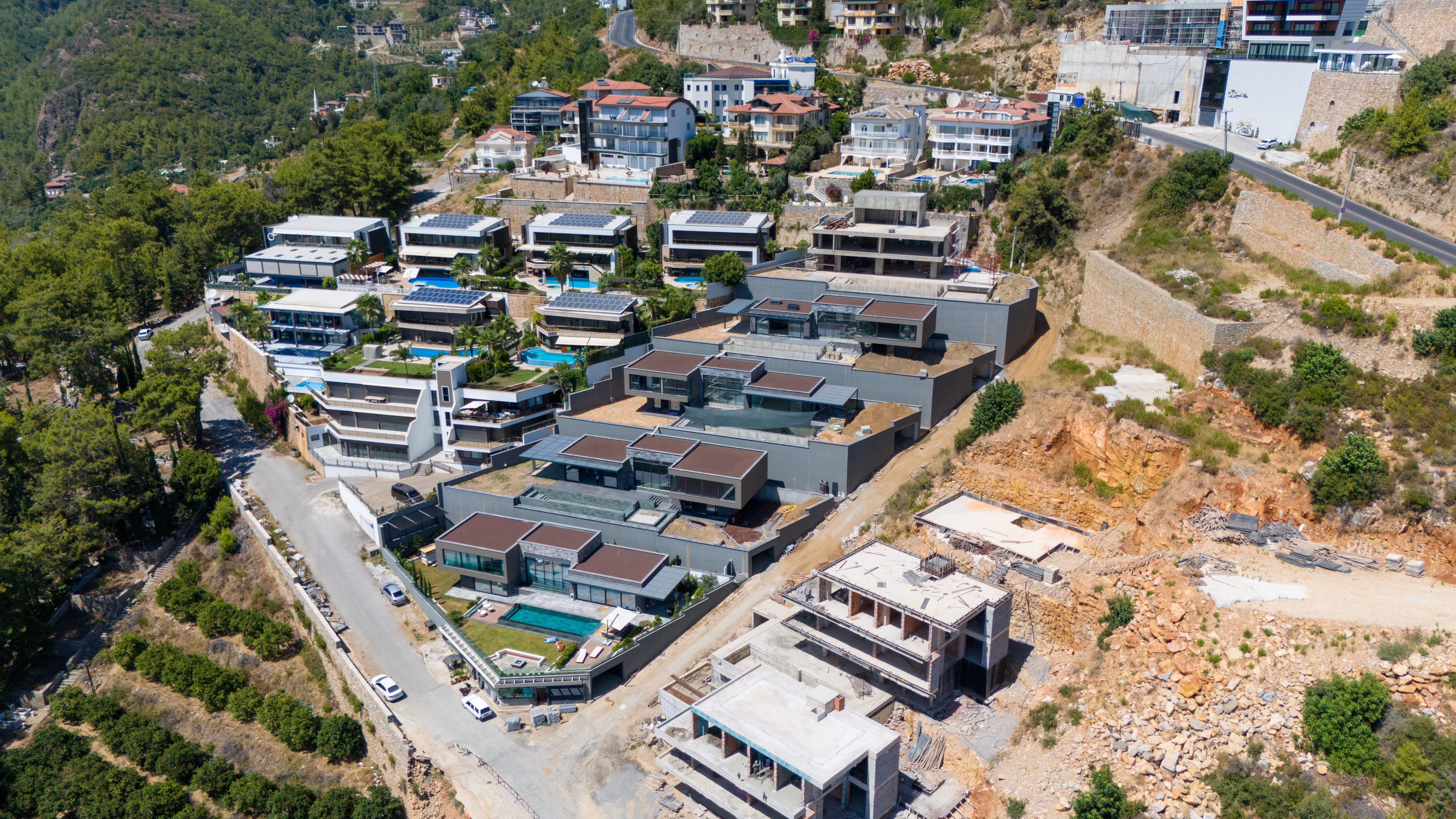 Traumhaus mit Panoramablick 4+1 Luxusvilla in Bektas, Alanya