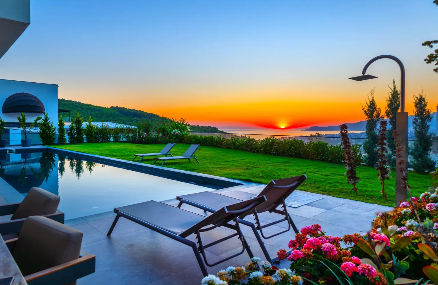 Элитная вилла 4+1 KIWI Sunset 2 в Алании под гражданство