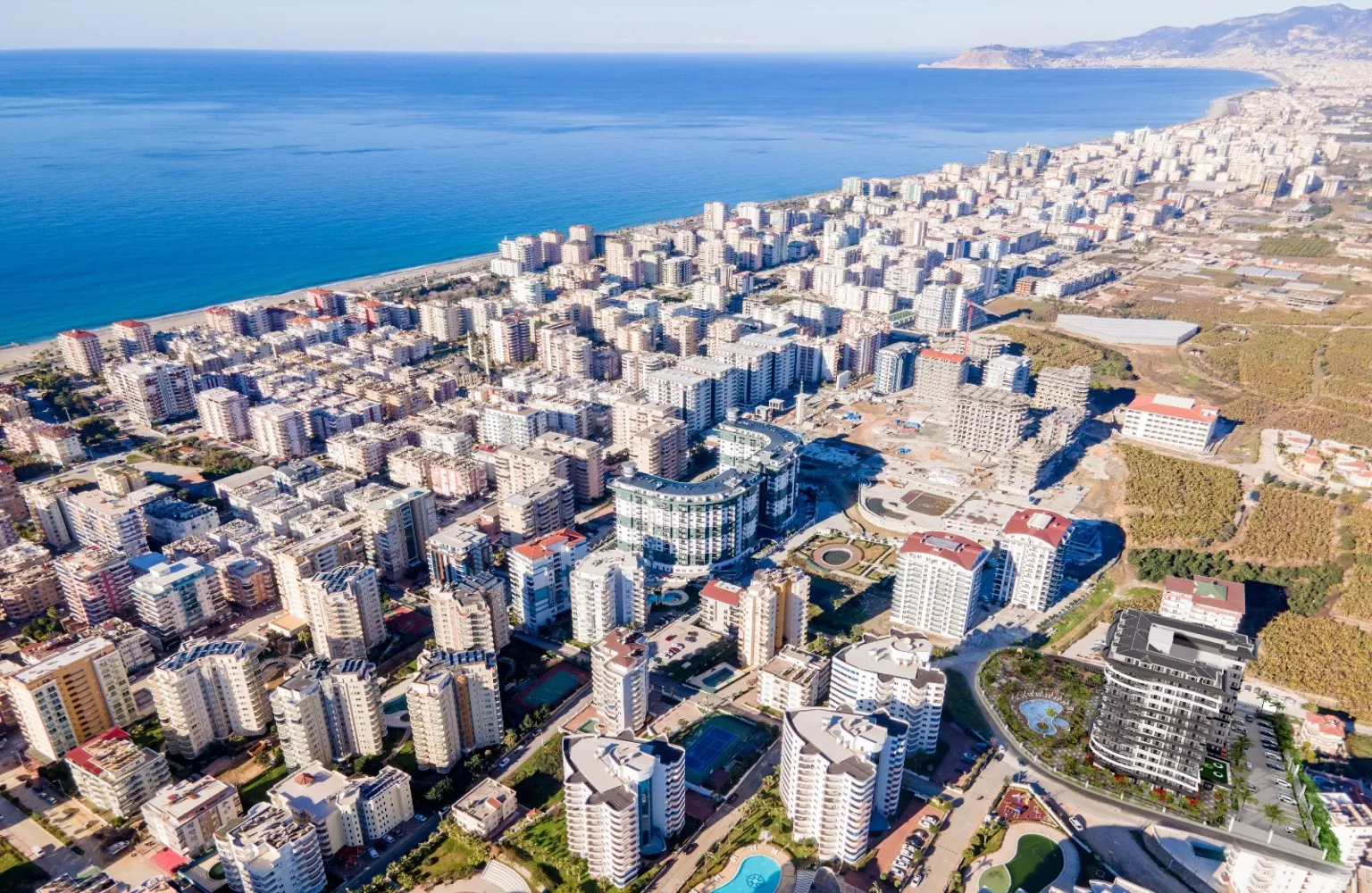 Квартиры с рассрочкой в The Taurus резиденции Махмутлар.