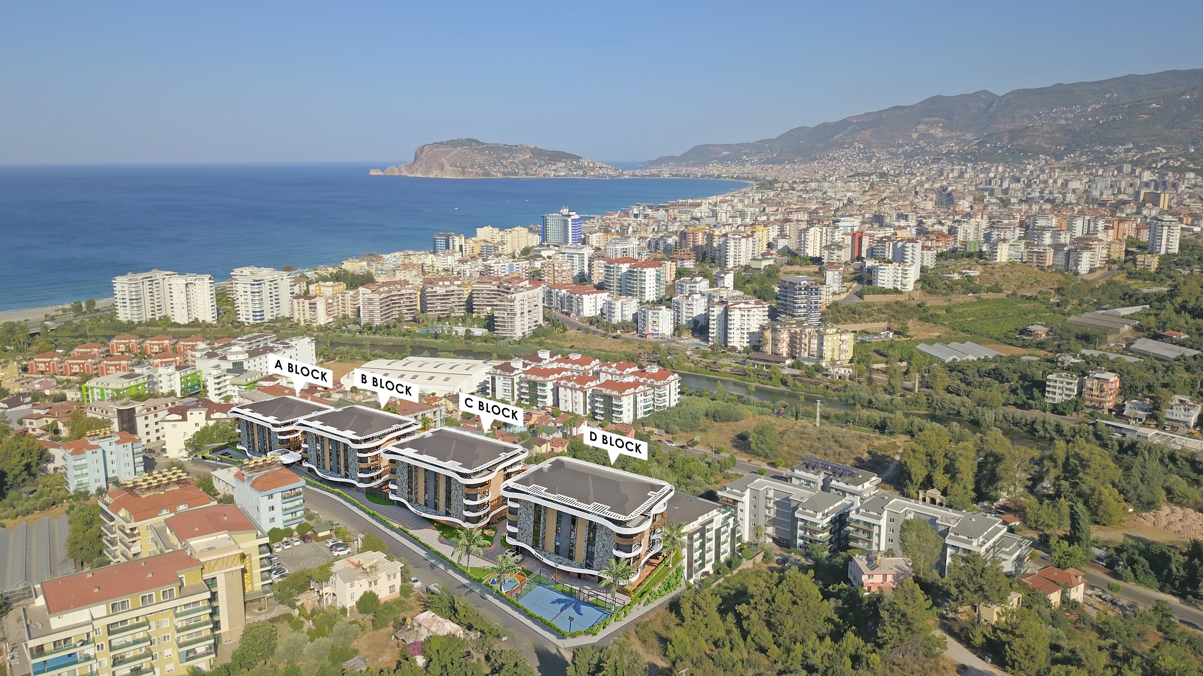 Panorama Premium Kestel'de Manzaralı Satılık Daireler