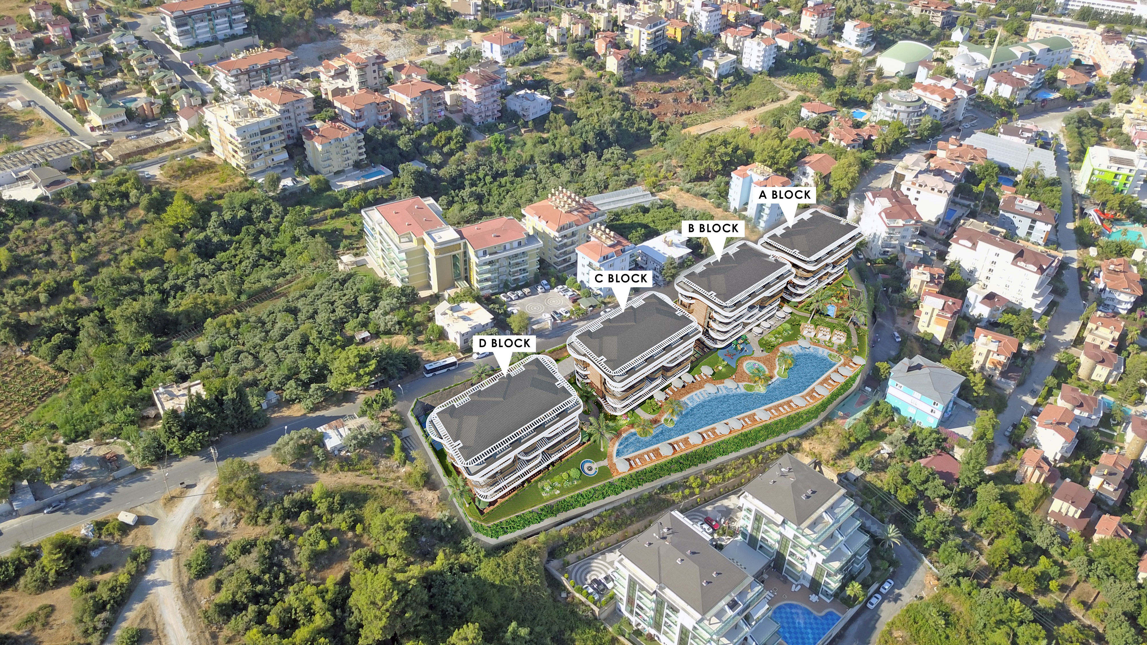 Panorama Premium Kestel'de Manzaralı Satılık Daireler