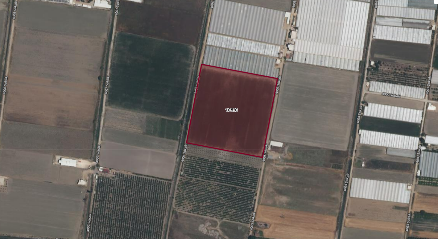 Antalya Aksu’da satılık 37.872 m2 yatırımlık tarla fırsatı