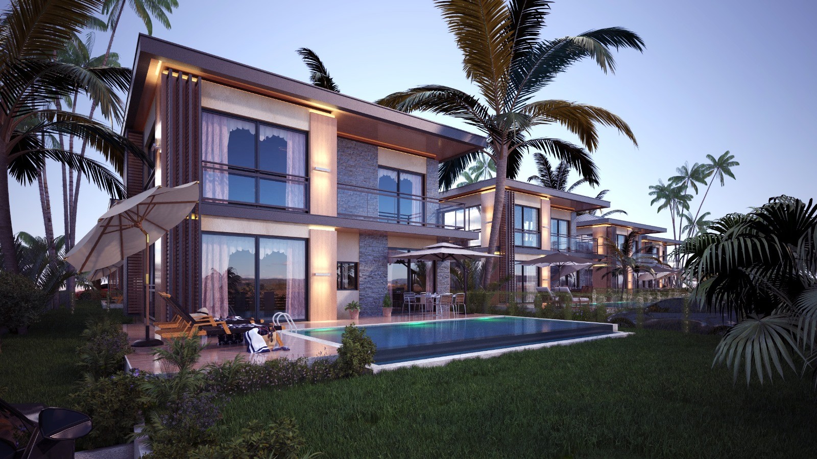 Satılık Belek’te Özel Havuzlu Modern 3+1 Villalar