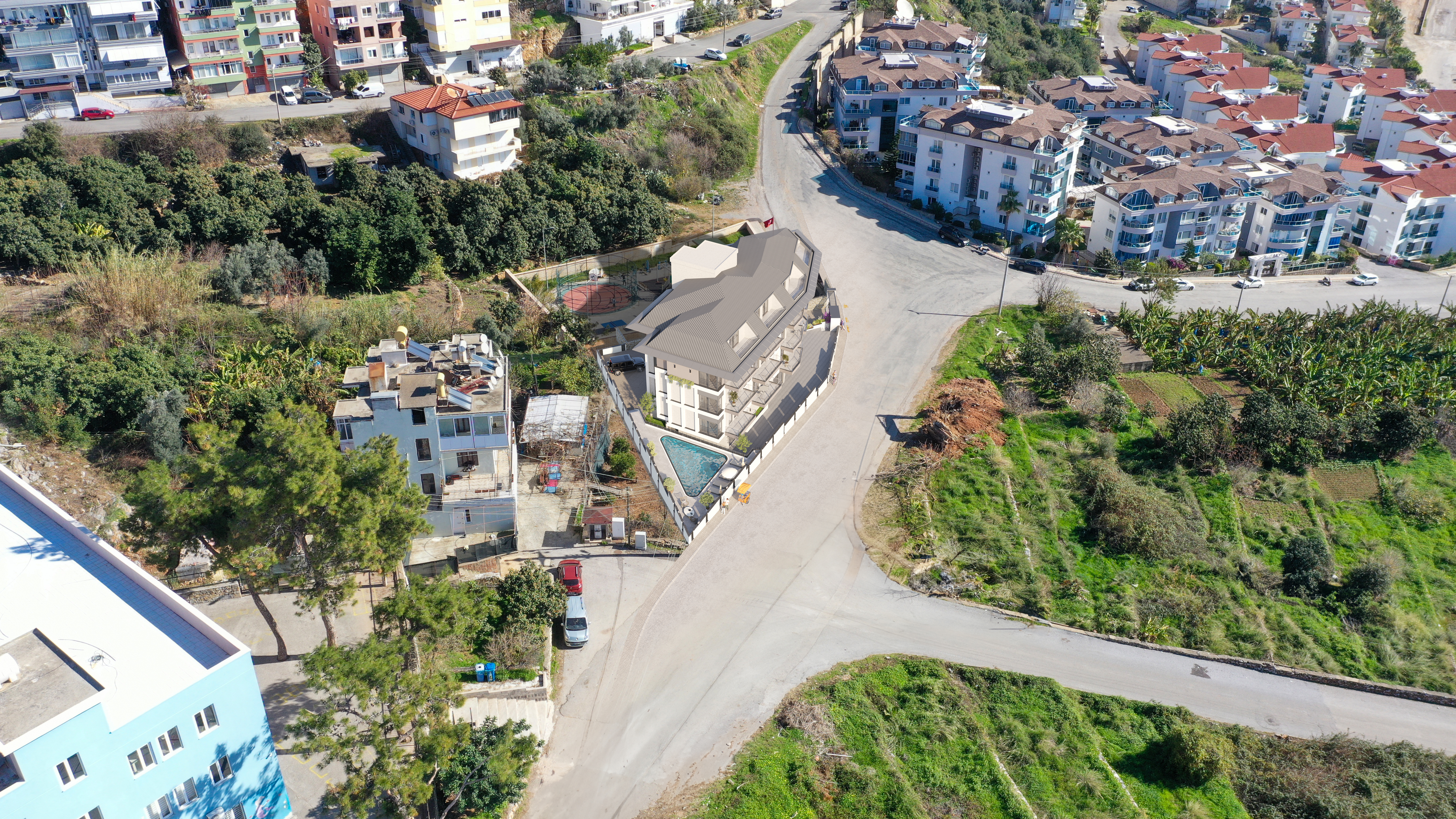 Alanya Sarayda Satılık 1+1 2+1 3+1 Projeden Daireler