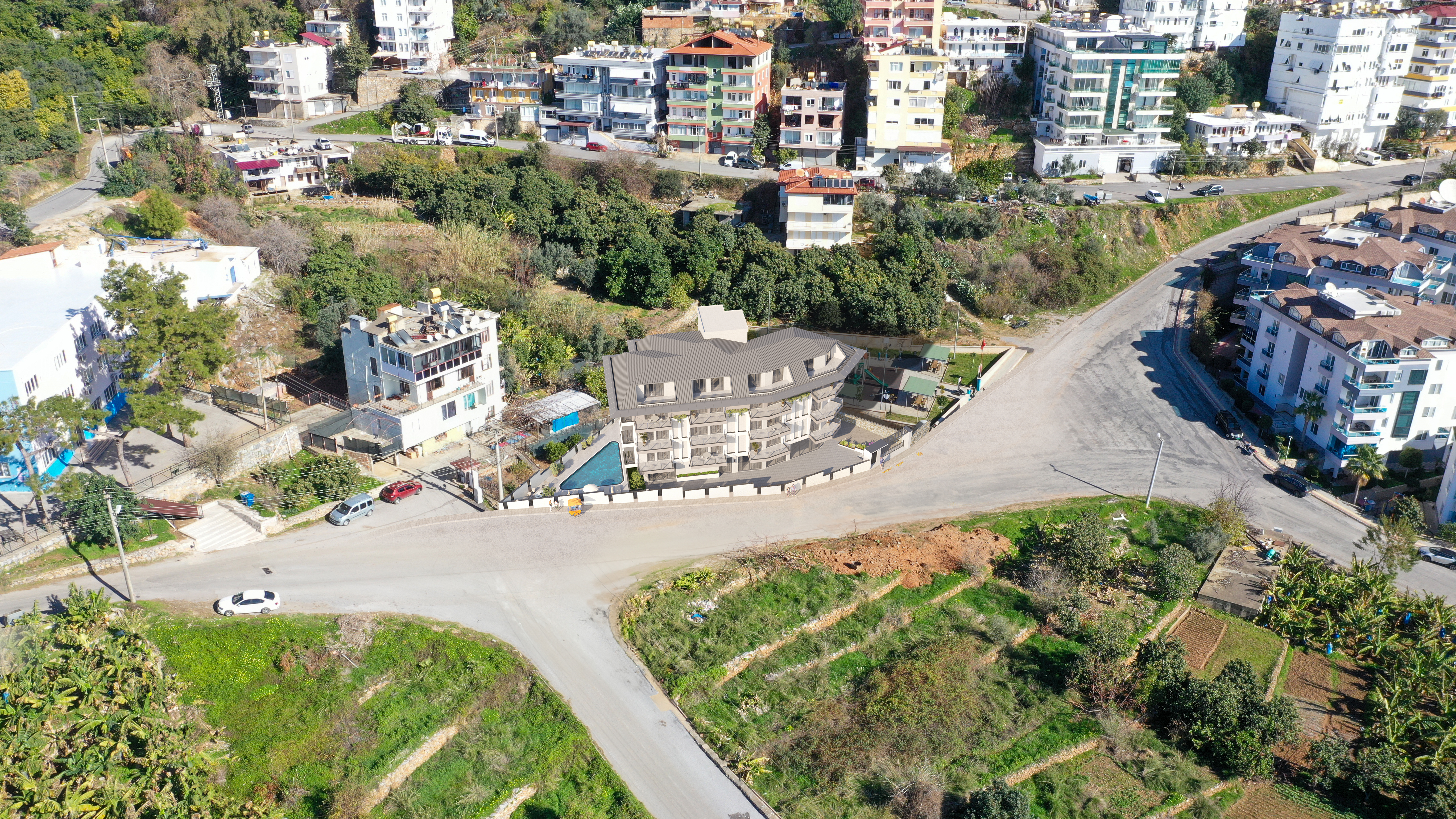 Alanya Sarayda Satılık 1+1 2+1 3+1 Projeden Daireler