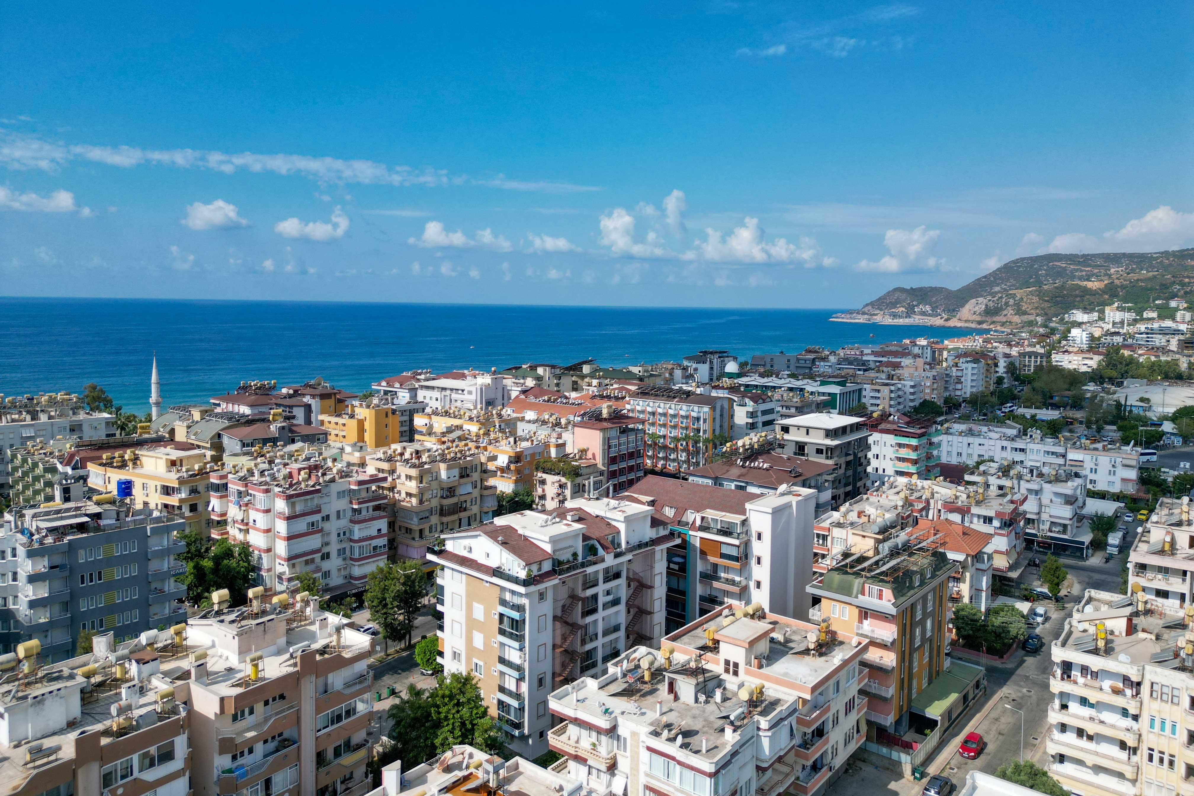 Möblierte 2+1 Wohnung in Alanya Zentrum zum Verkauf