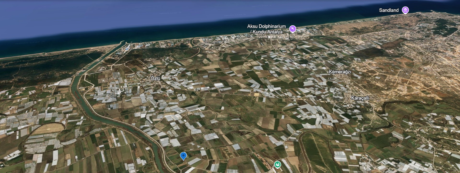 Antalya Aksu’da 1844 m² Satılık Yatırım Tarlası