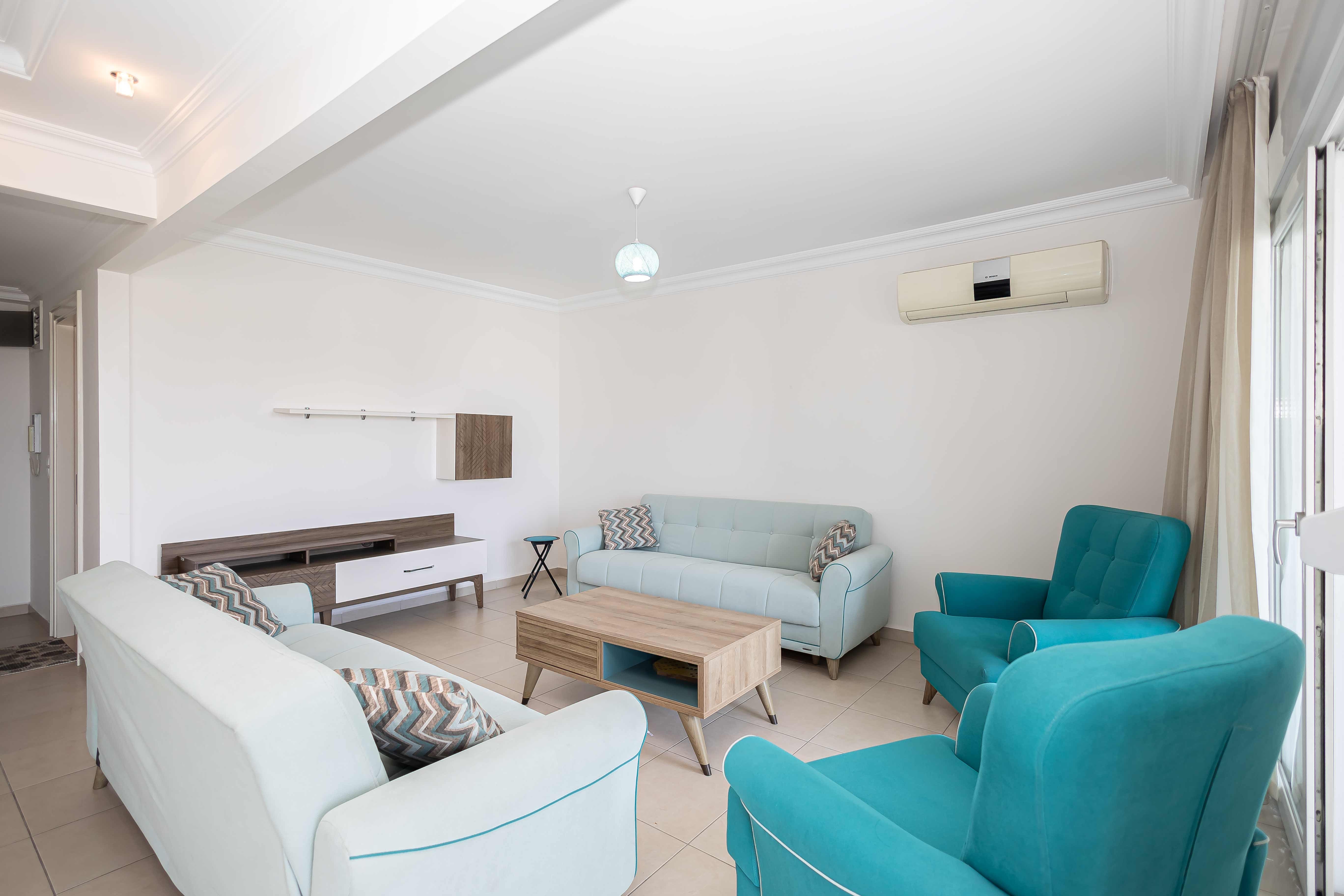 Alanya Cikcilli'de Satılık 2+1 Dubleks Eşyalı Daire