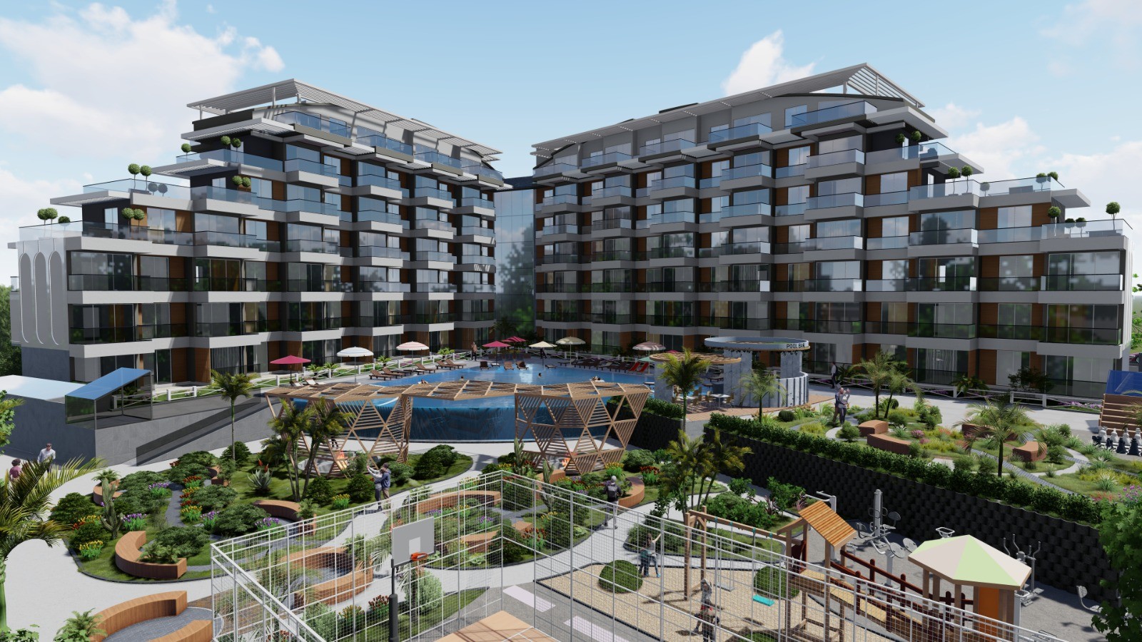 Antalya Aksu Altıntaş'ta Satılık Daire Projesi