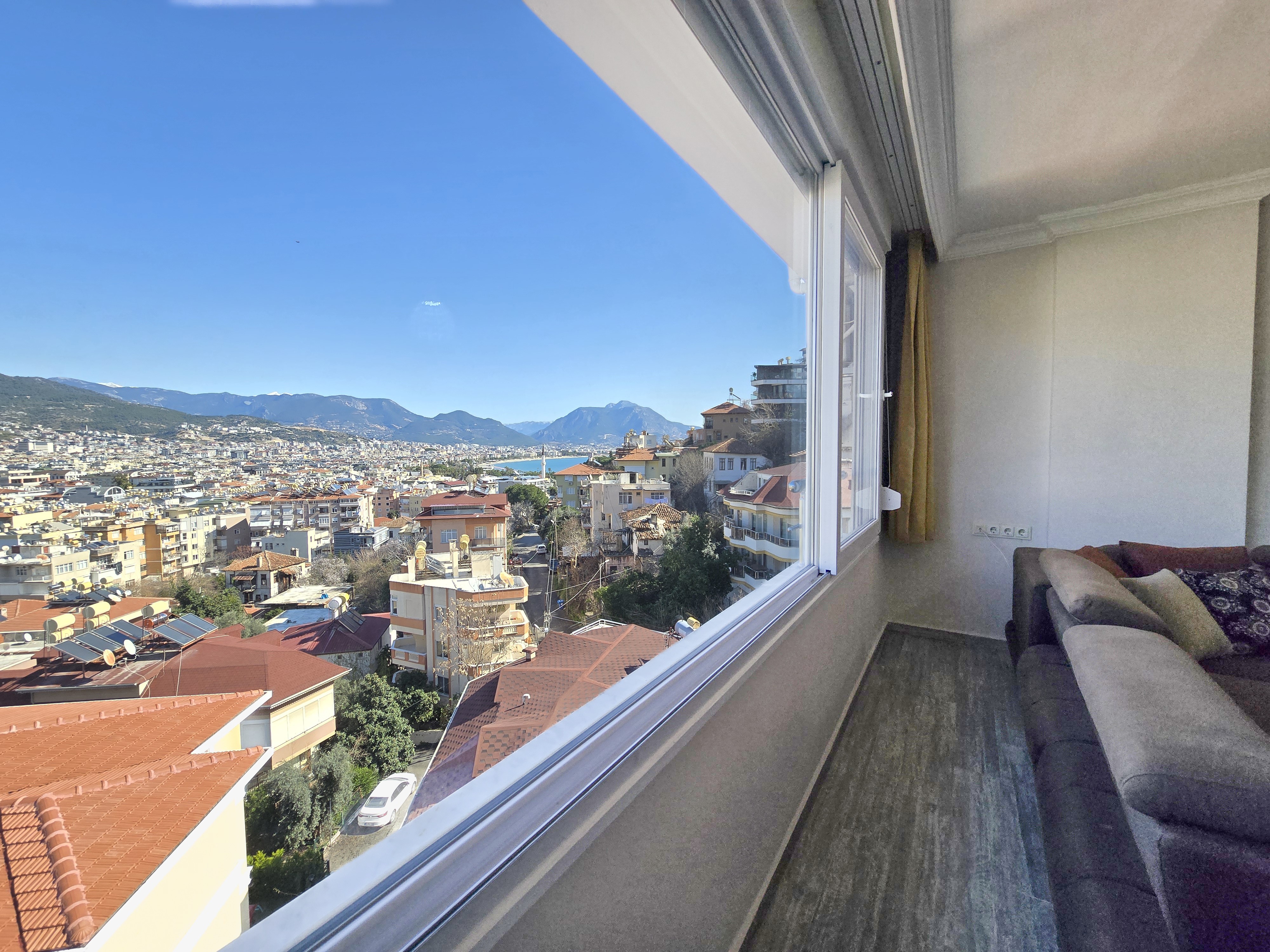 ALANYA KALE YAMACI ÇARŞI MEVKİNDE KİRALIK EŞYALI 1+1 DAİRE