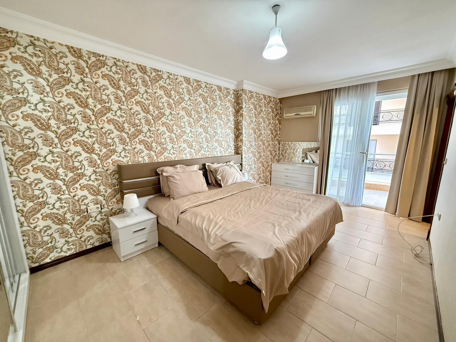 شقة 2+1 للبيع بإطلالة بحرية كاملة في ألانيا محمودلار