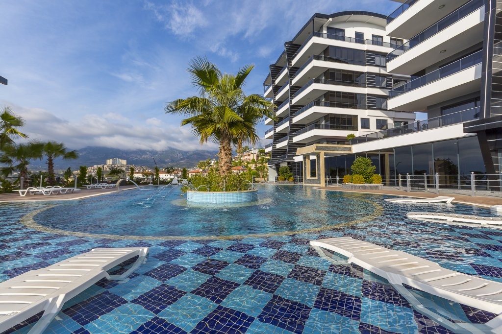 Alanya Kargıcak Deniz Manzaralı 1+1 Eşyalı Satılık Daire