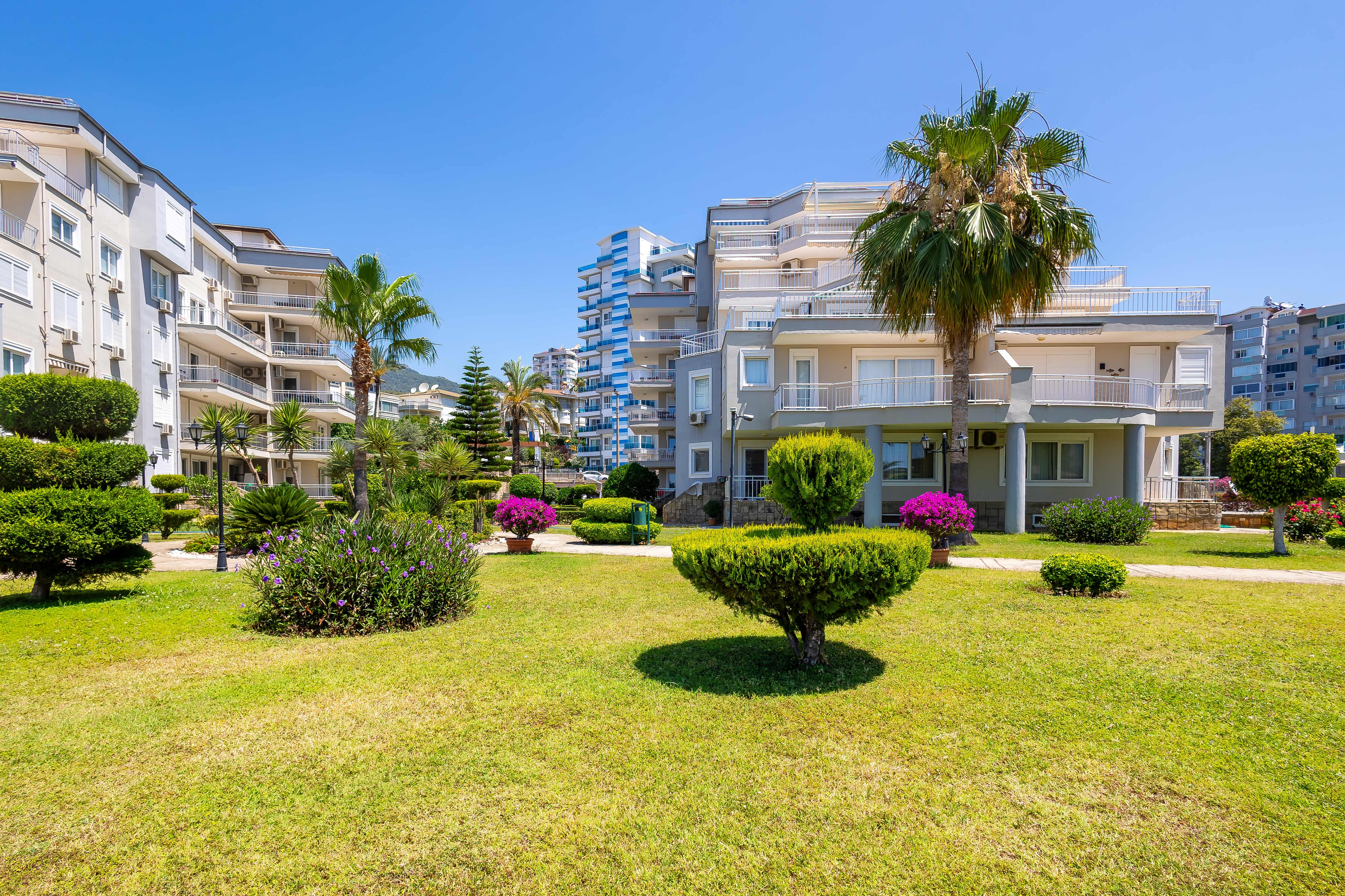 Alanya Cikcilli Helios Sitesin de Satılık 2+1 Geniş Daire