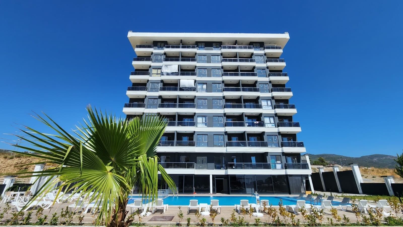 Satılık 1+1 Daire Alanya Demirtaş’ta, Havuzlu Site