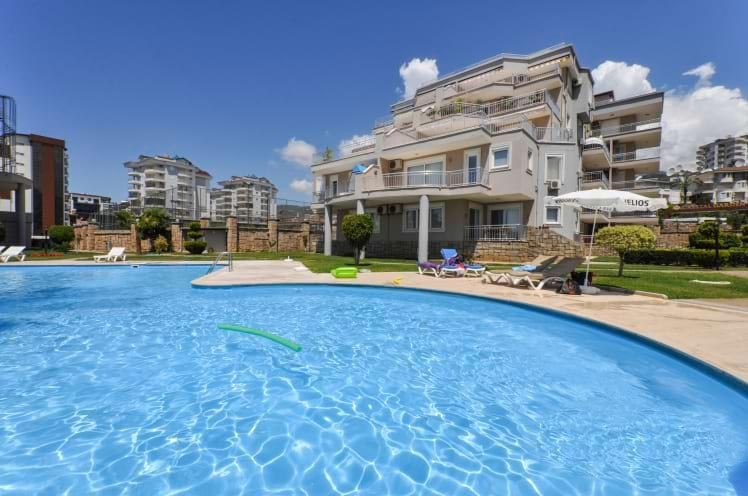 Меблированная квартира 1+1 в Джикджилли, Аланья под  ВНЖ