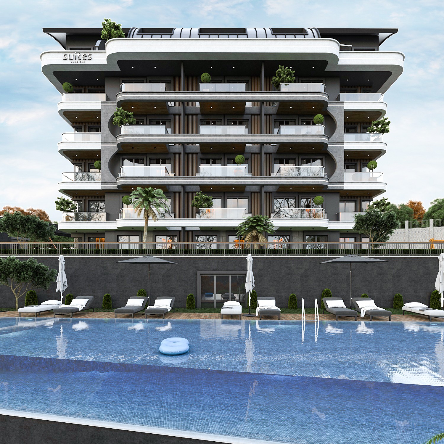 Moderne Wohnungen in Alanya Kargıcak zum Verkauf