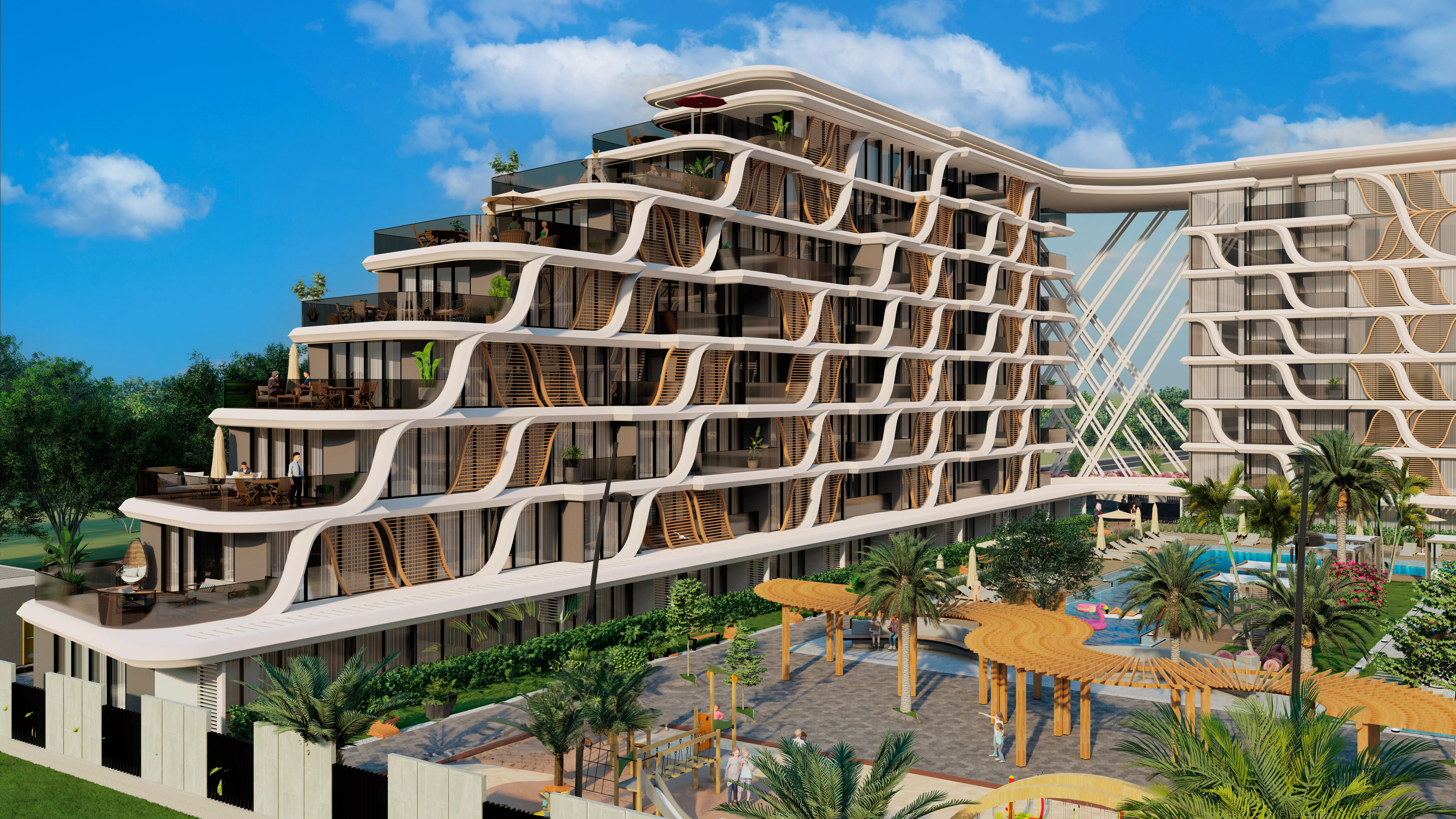 Premium-Wohnungen zum Verkauf in Akropolis Residence Antalya