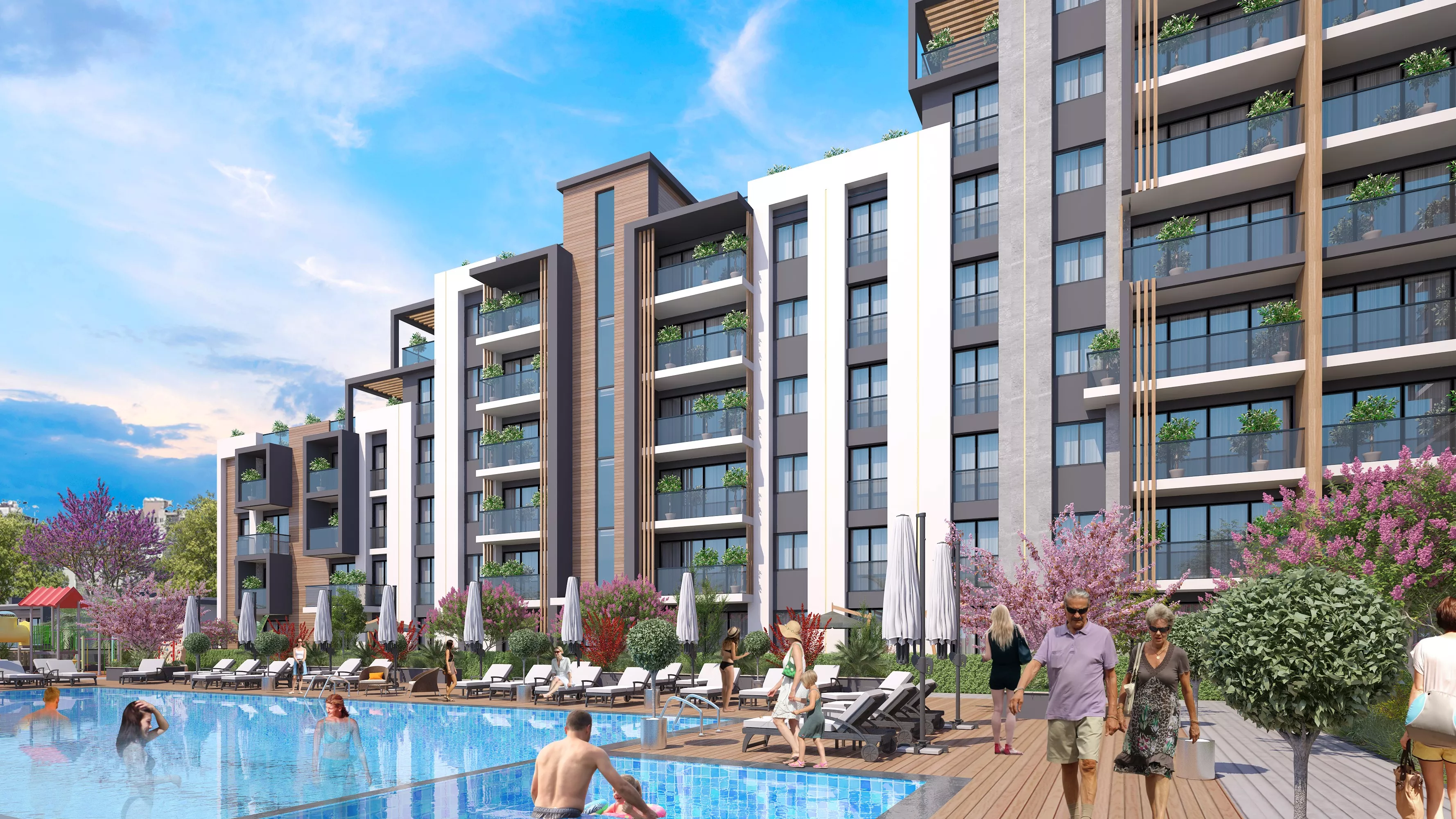 Modern Housing Project for Sale in Altıntaş, Antalya