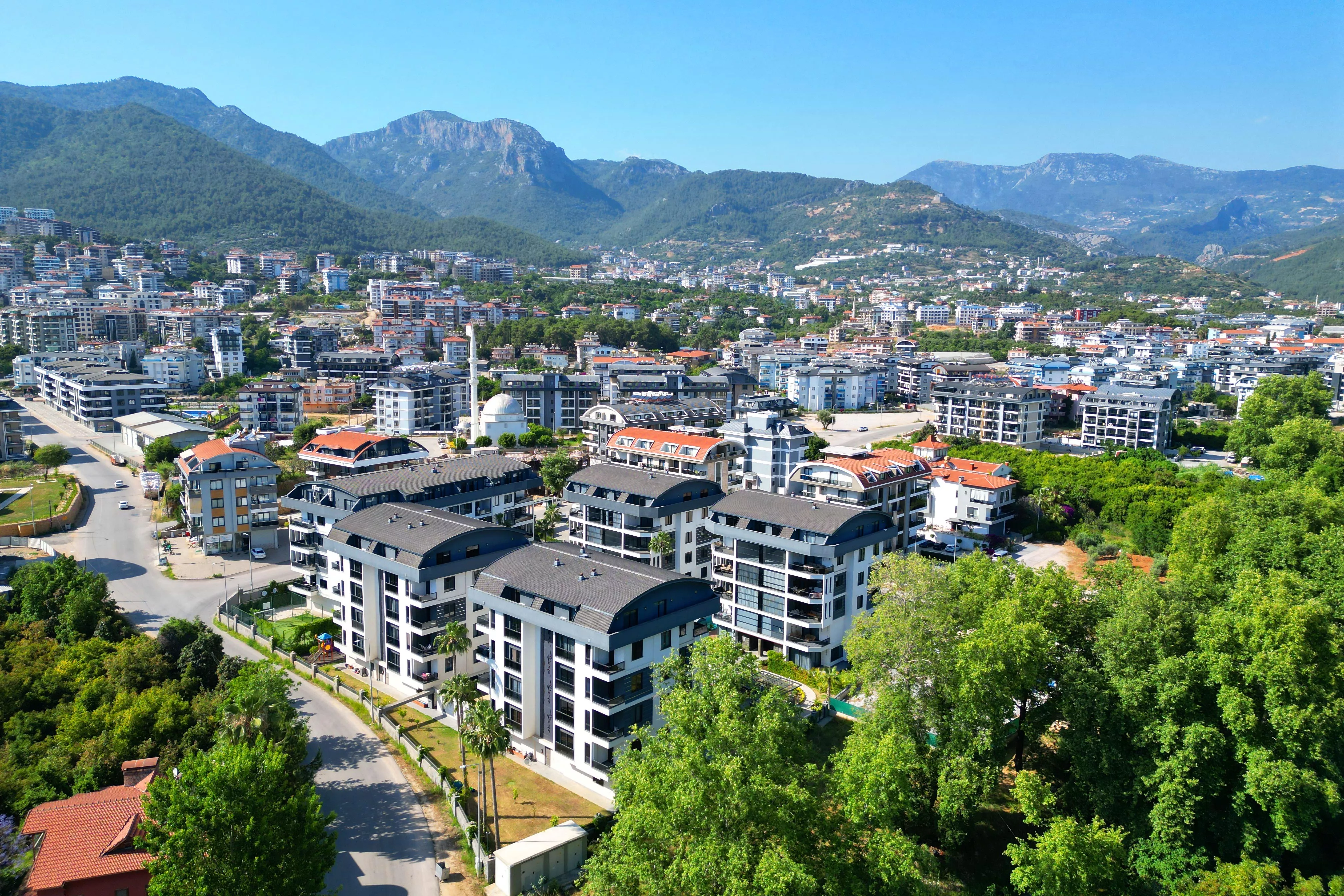 Modern 1+1 Apartment for Sale in Alanya Oba with Amenities