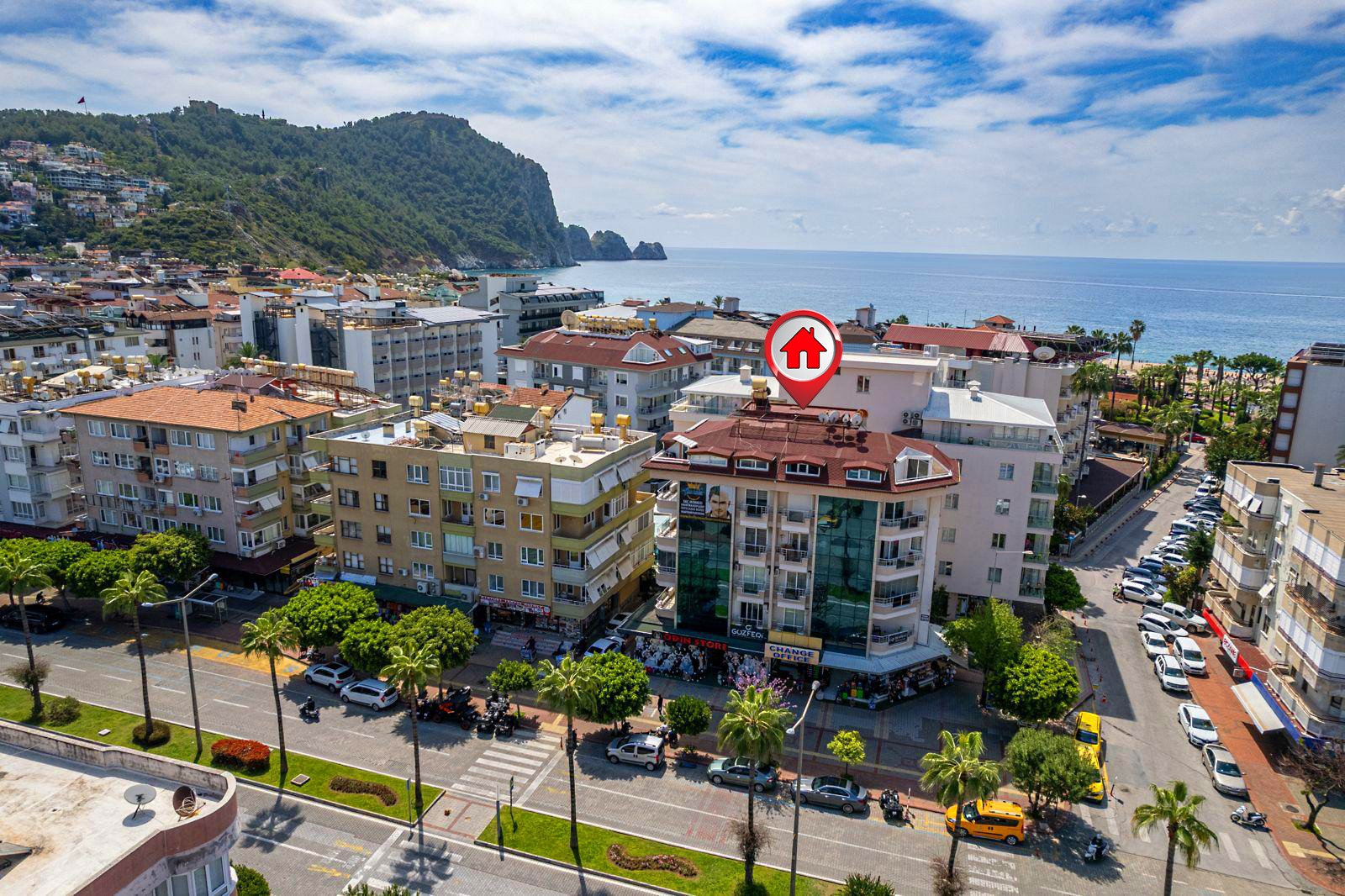 Möblierte 2+1 Wohnung zum Verkauf nahe Kleopatra-Strand