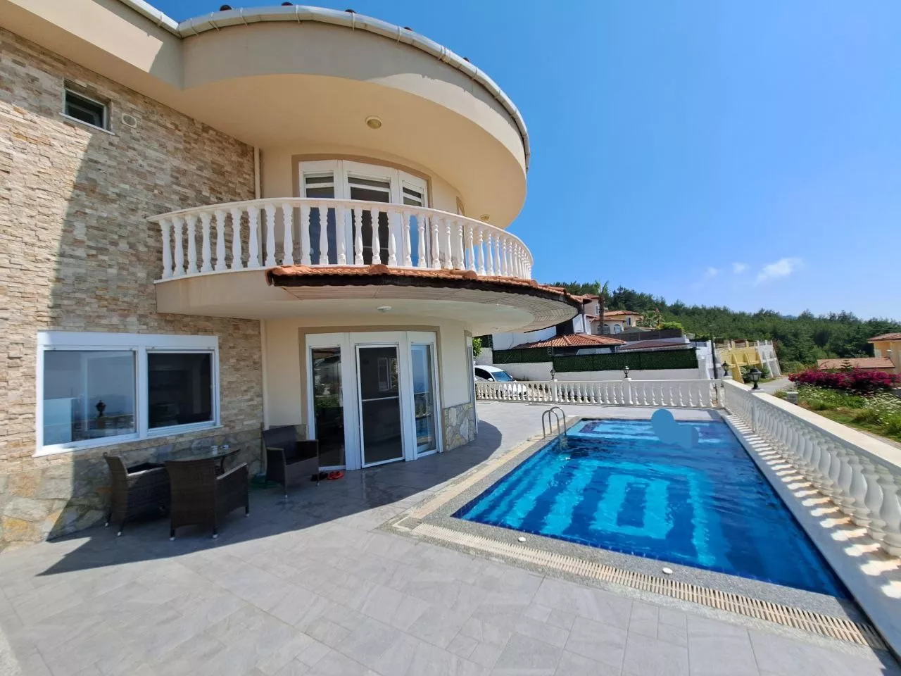 Satılık 3+1 Villa Alanya Kargıcak - Manzara, Havuz, Garaj