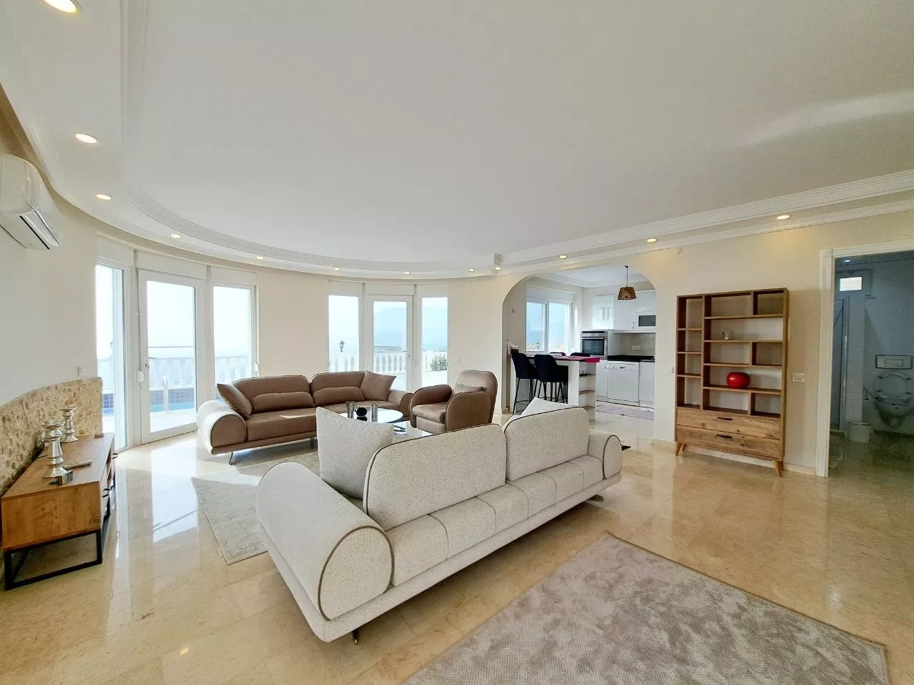 Satılık 3+1 Villa Alanya Kargıcak - Manzara, Havuz, Garaj