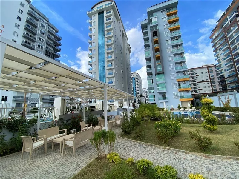 Moderne 1+1 Wohnung in Mahmutlar zum Verkauf