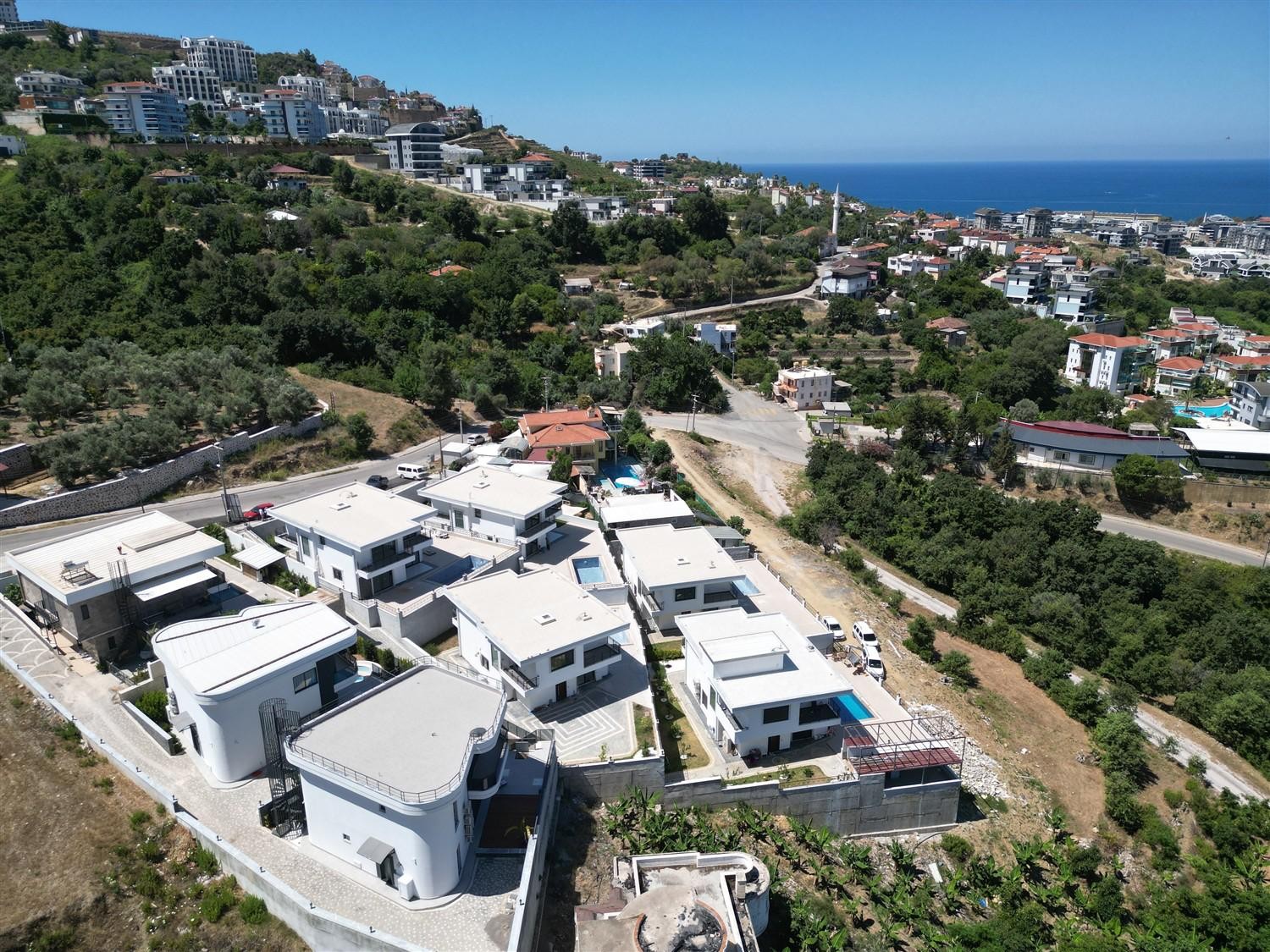 فيلا فاخرة 4+1 للبيع في ألانيا كارجيجاك بمساحة 300م²