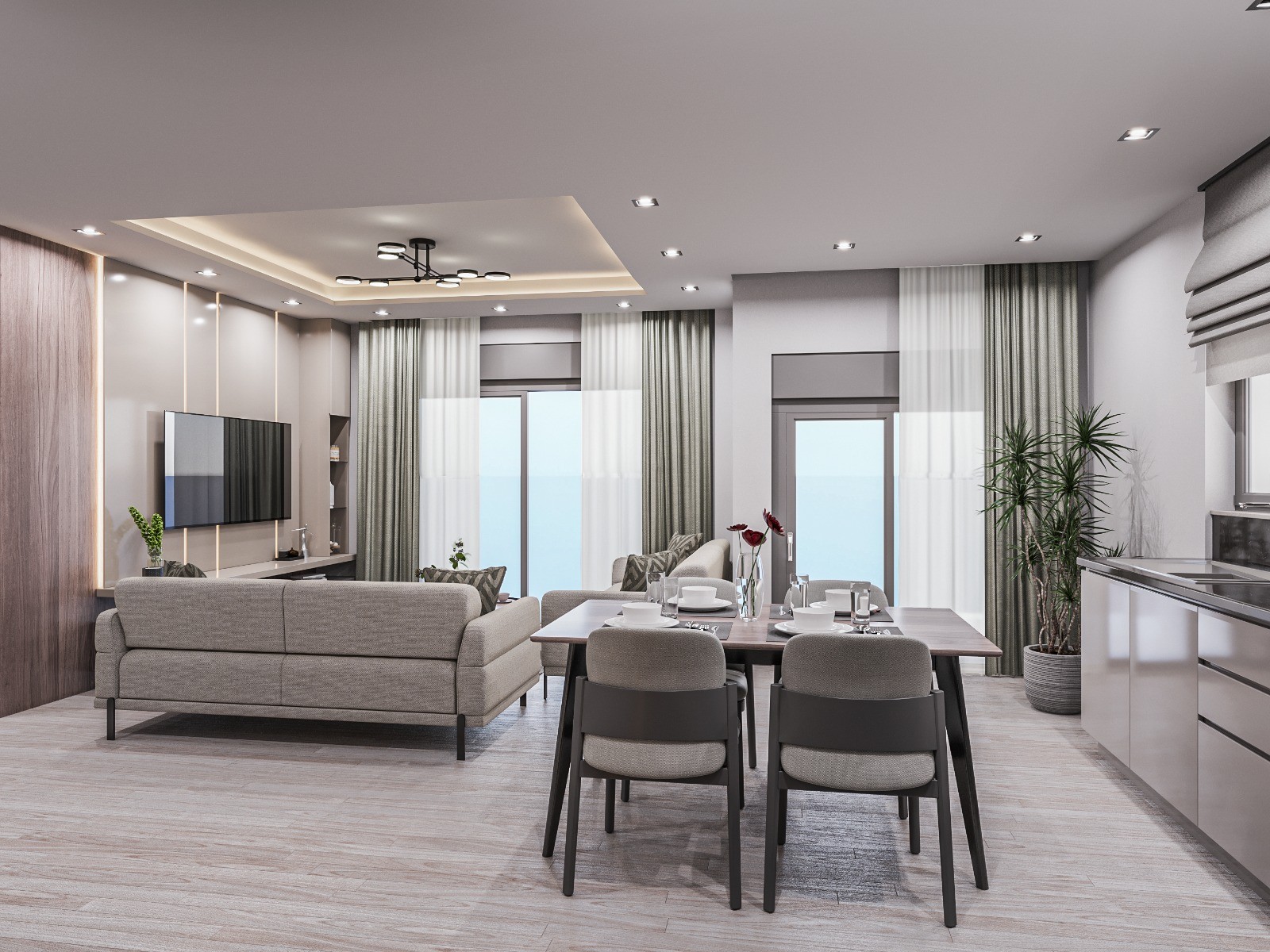 Satılık 2+1 Dubleks Daire – Antalya Yüksekalan
