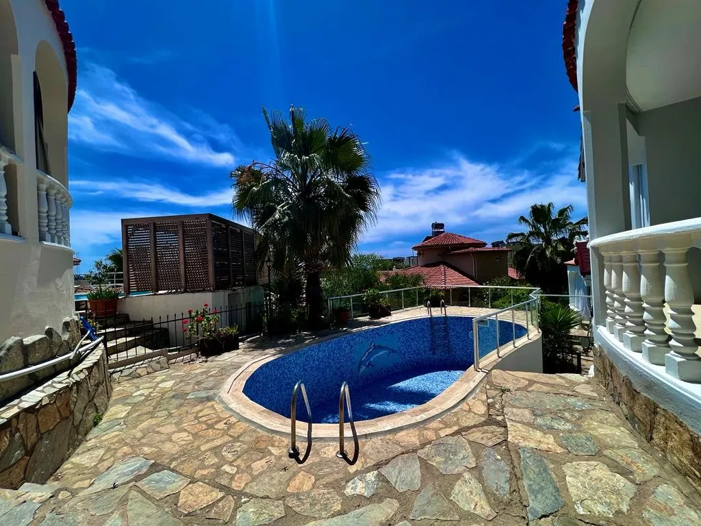 Продается отдельная вилла 3+1 вид на море Алания Авсаллар